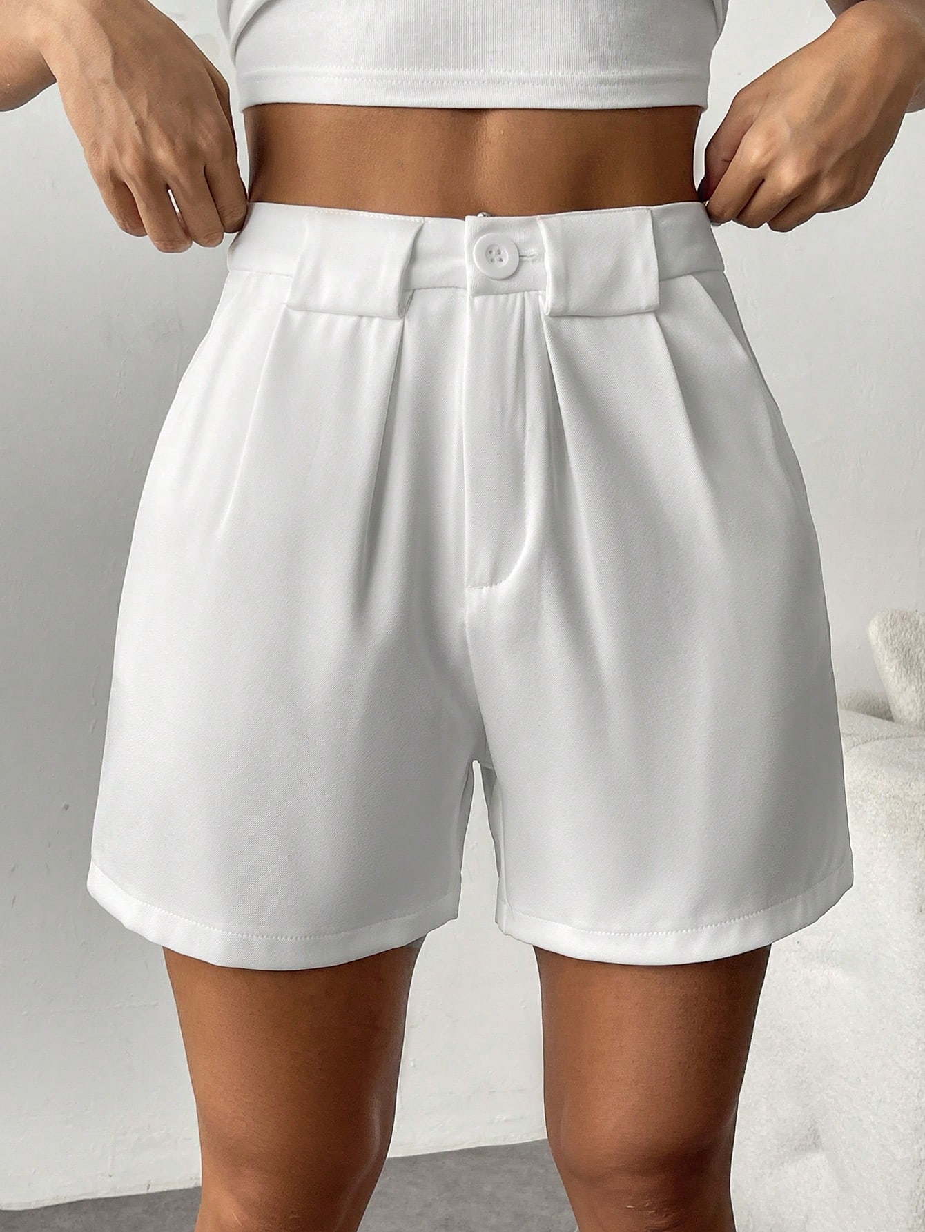 White Shorts