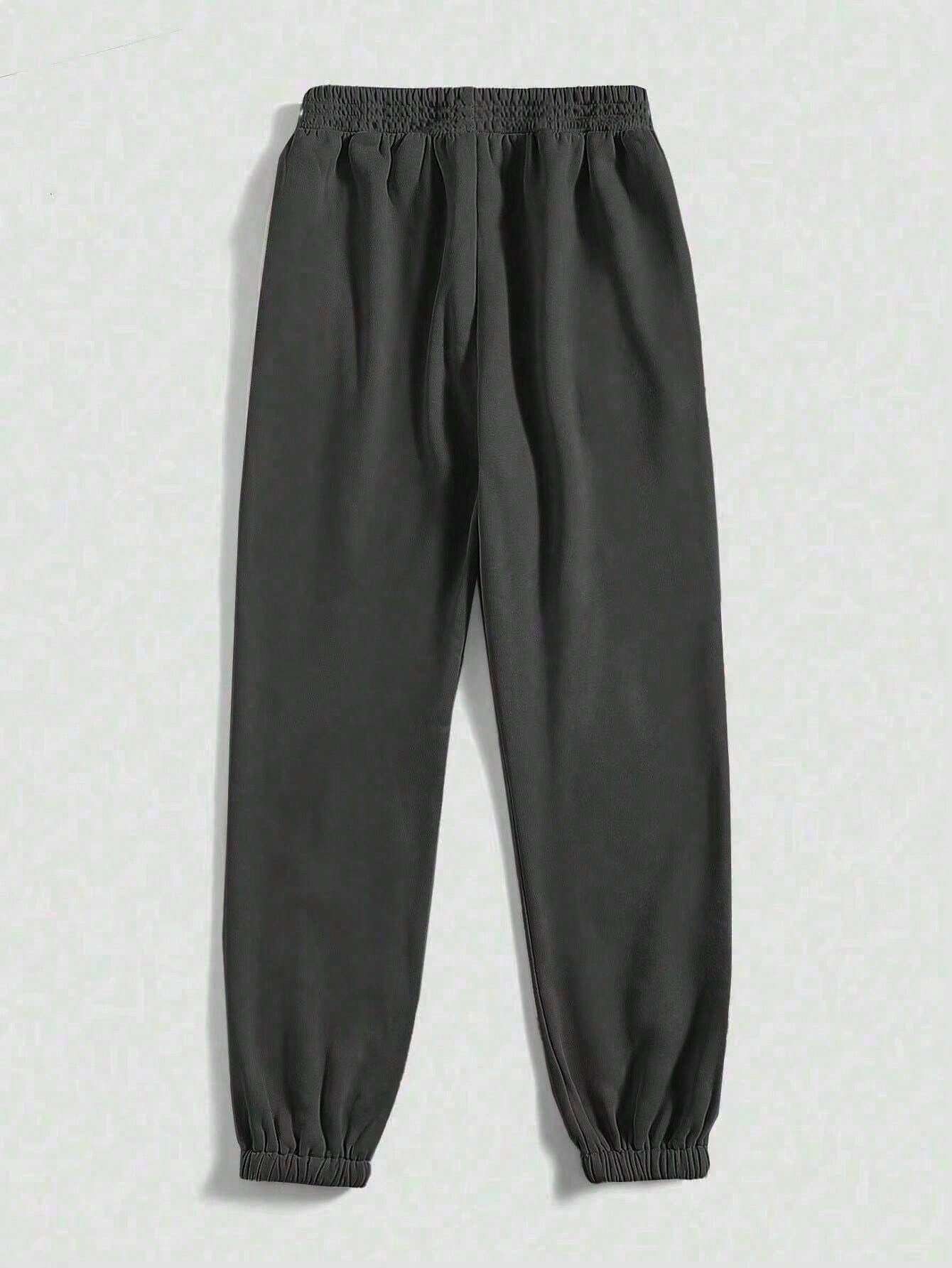 In Black Plus Size Sweatpants