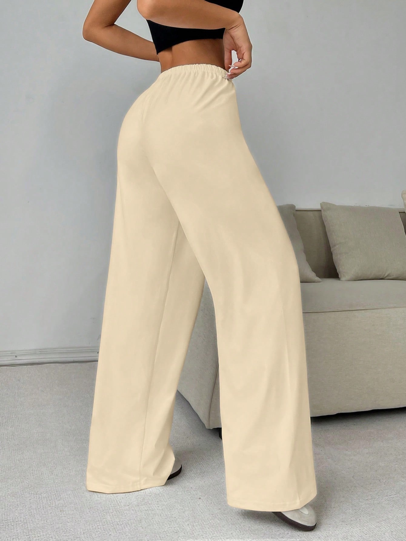 In Beige Women Bottoms