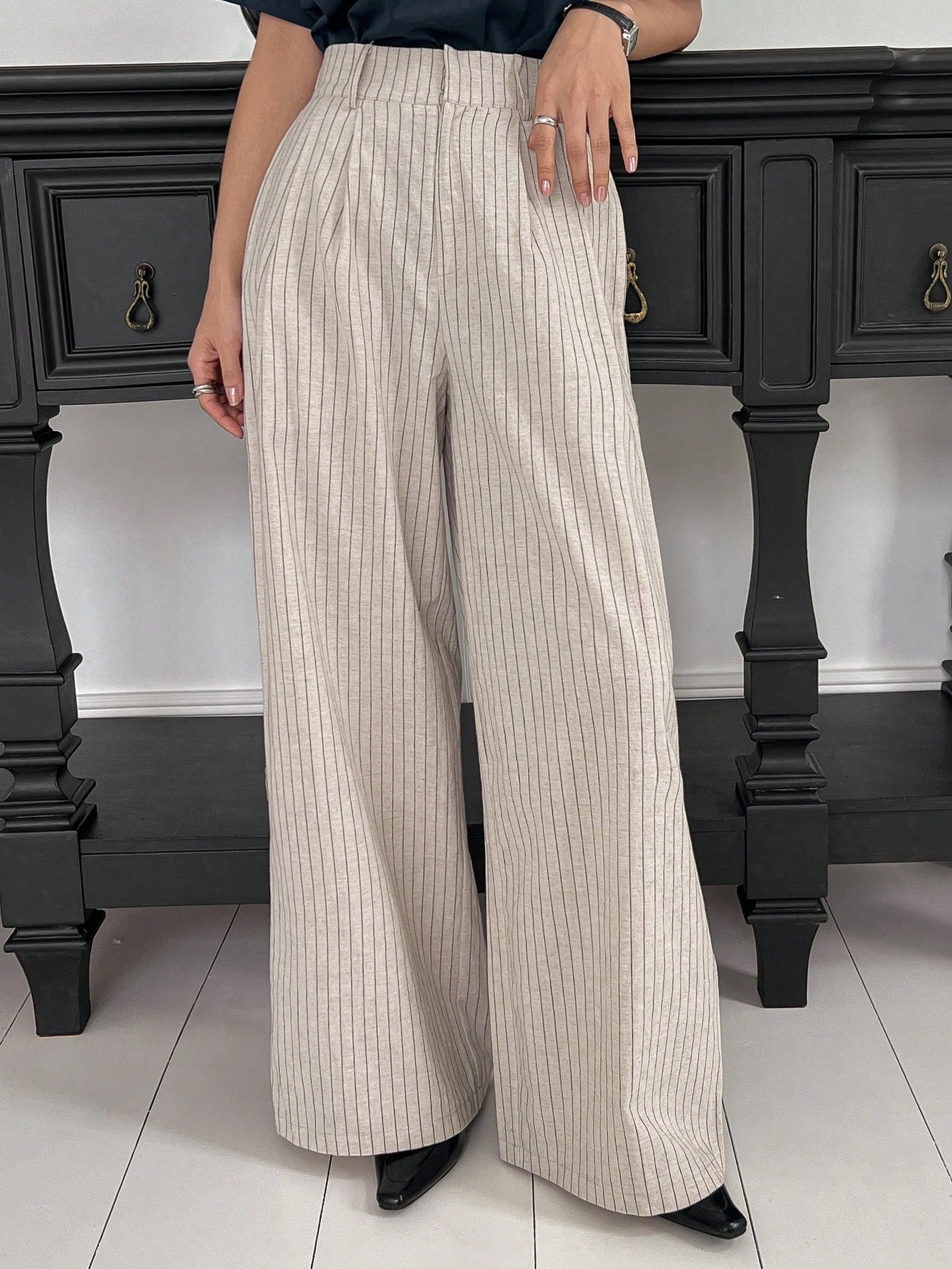 In Beige Women Pants