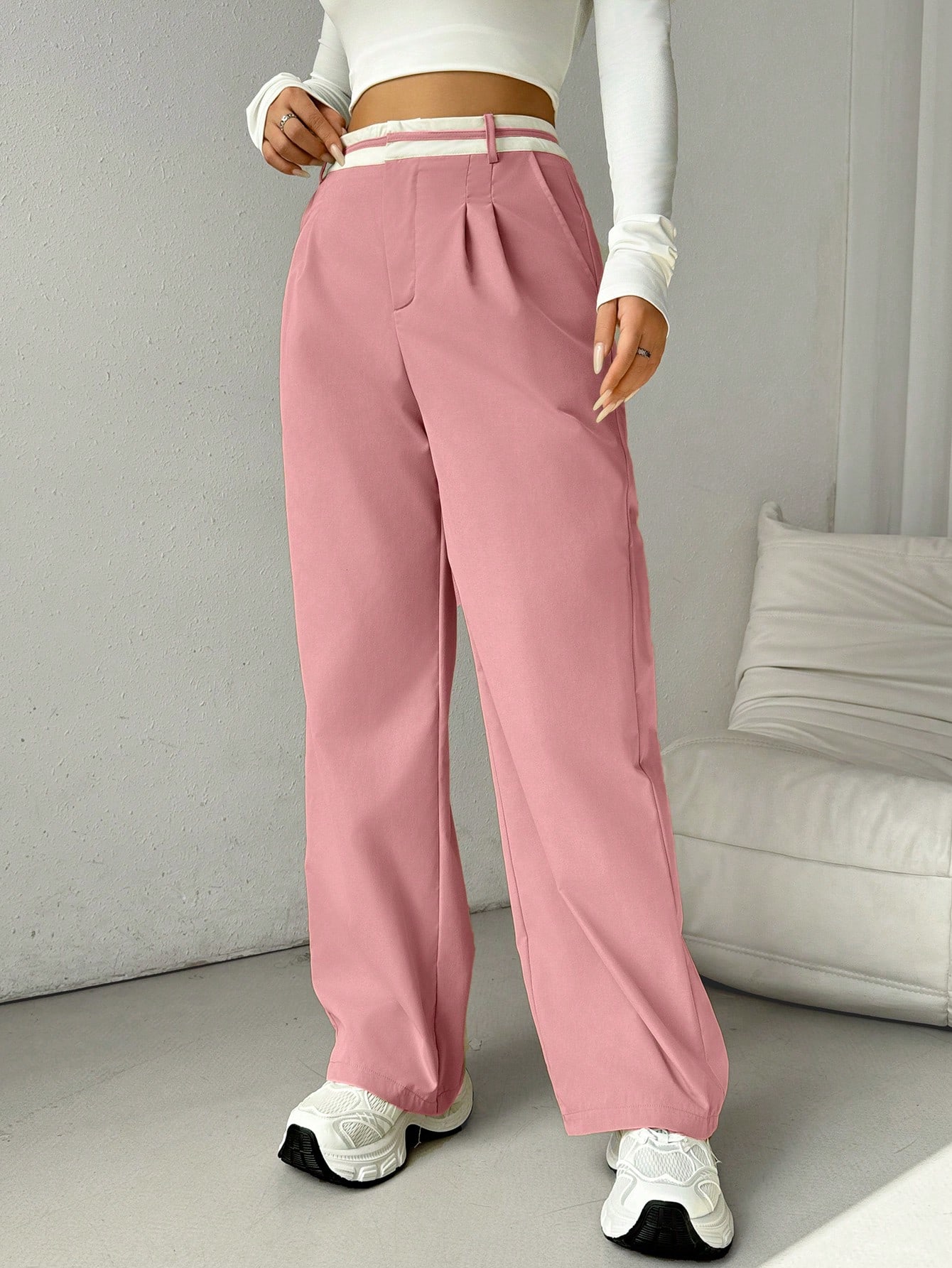 In Pink Women Bottoms