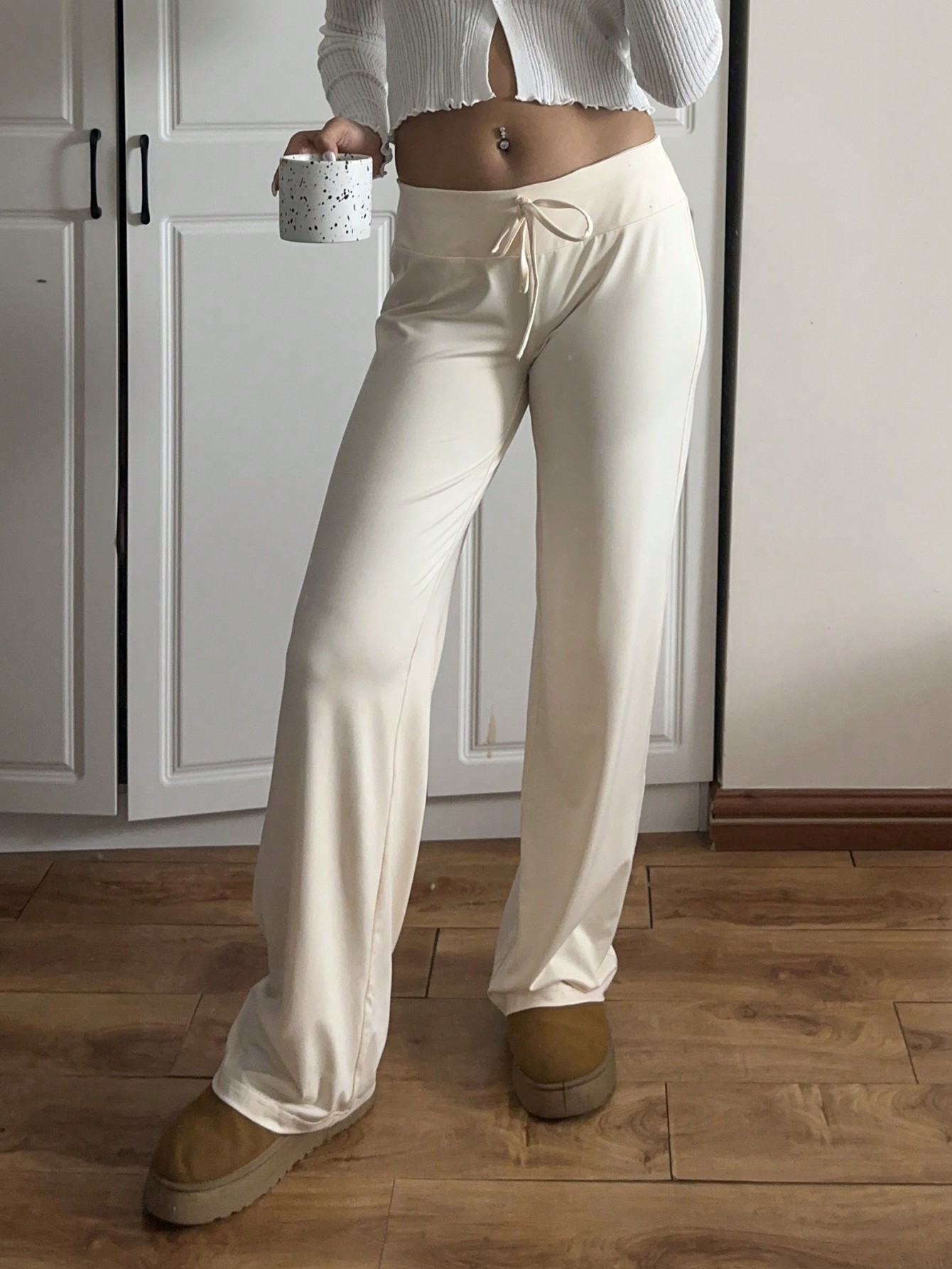 In Beige Women Bottoms