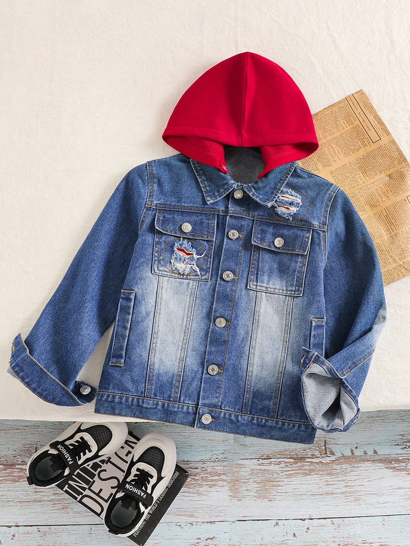 Tween Boys Denim Jackets & Coats