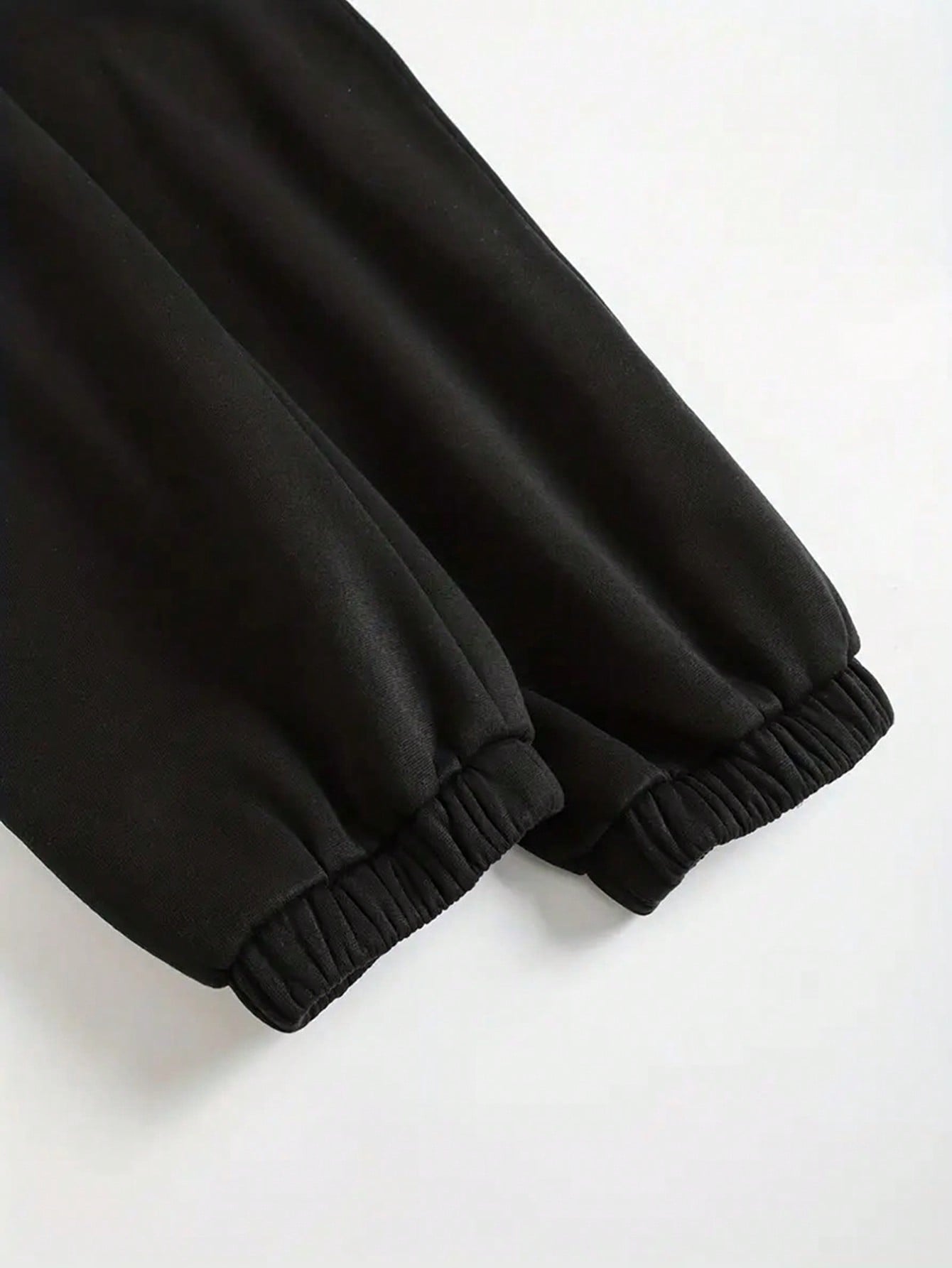 In Black Plus Size Sweatpants