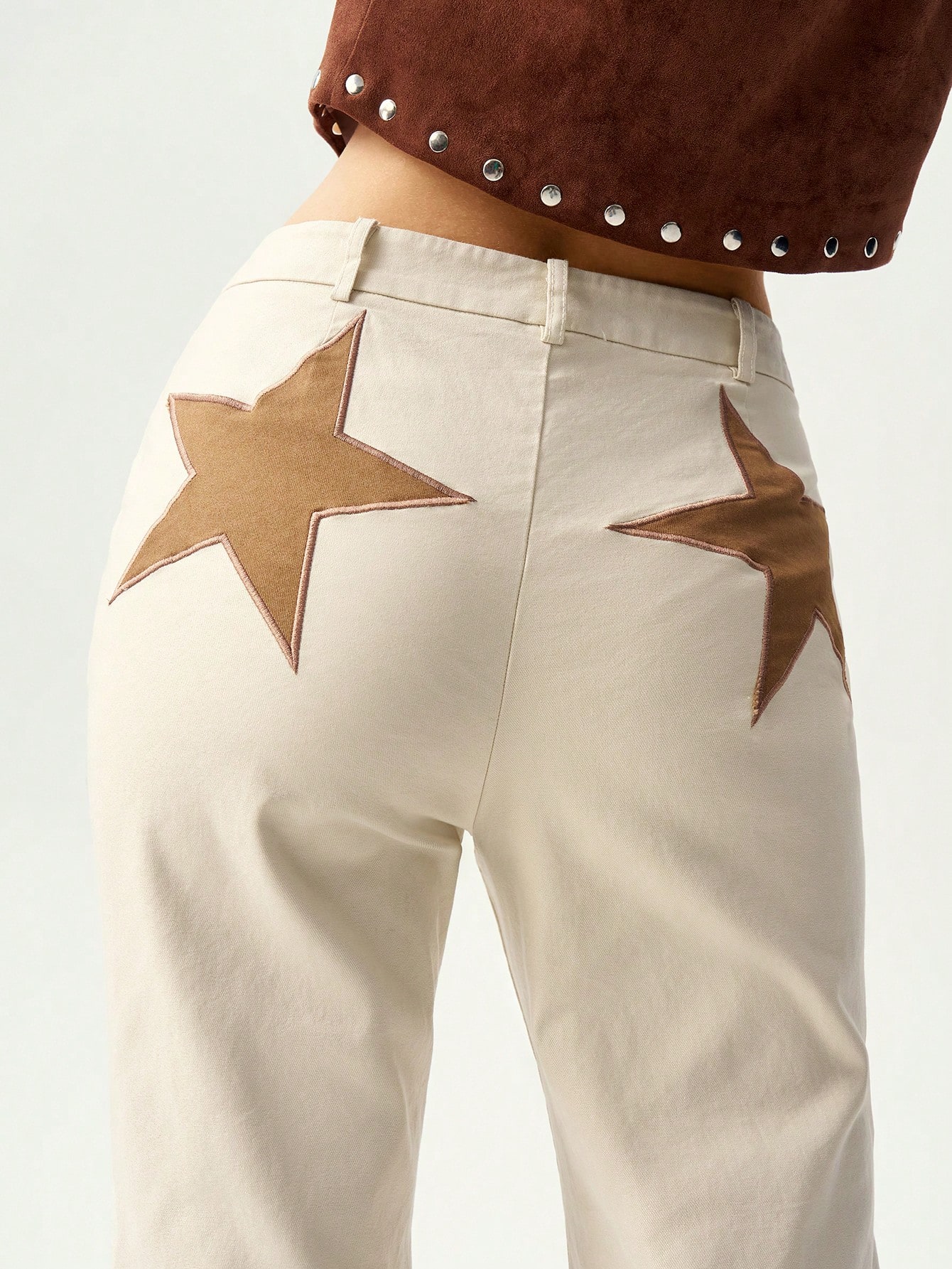 In Beige Women Pants