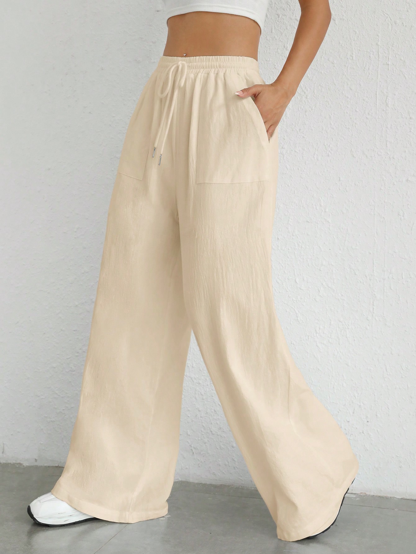 In Beige Women Pants