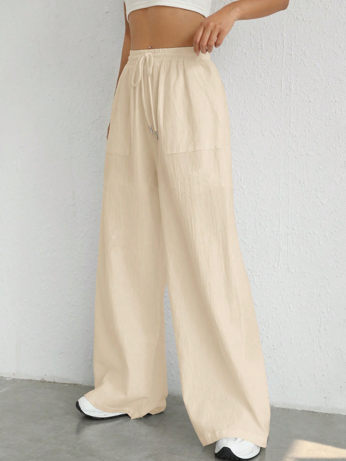 In Beige Women Pants