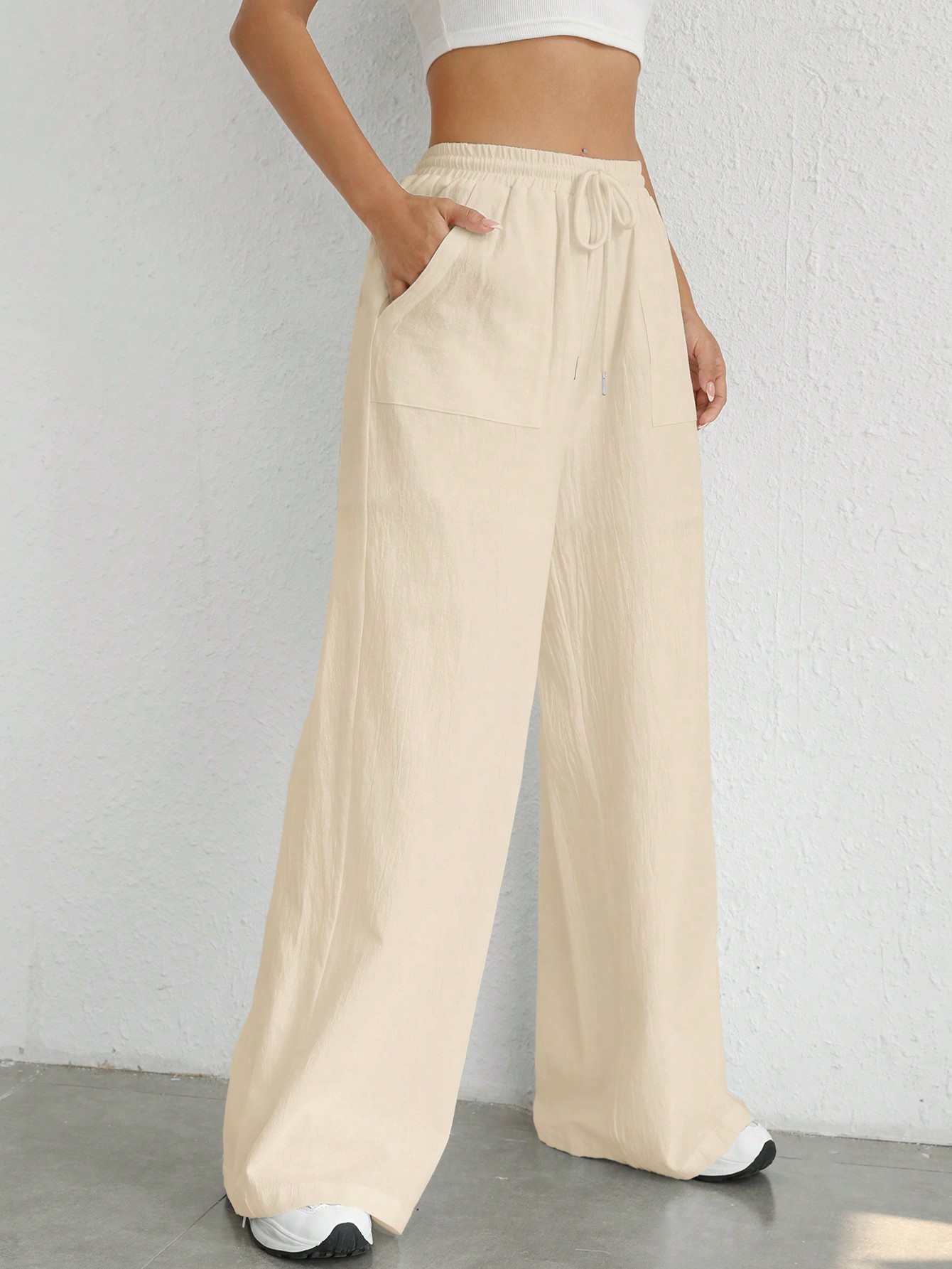 In Beige Women Pants