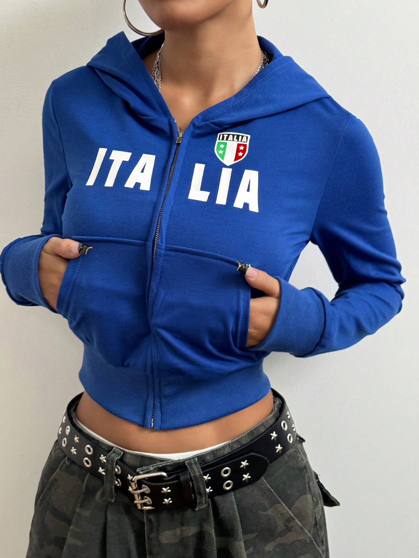 In Blue Women Sweatshirts