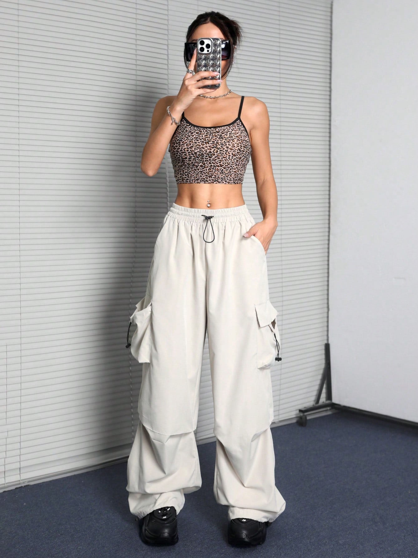 In Beige Women Pants