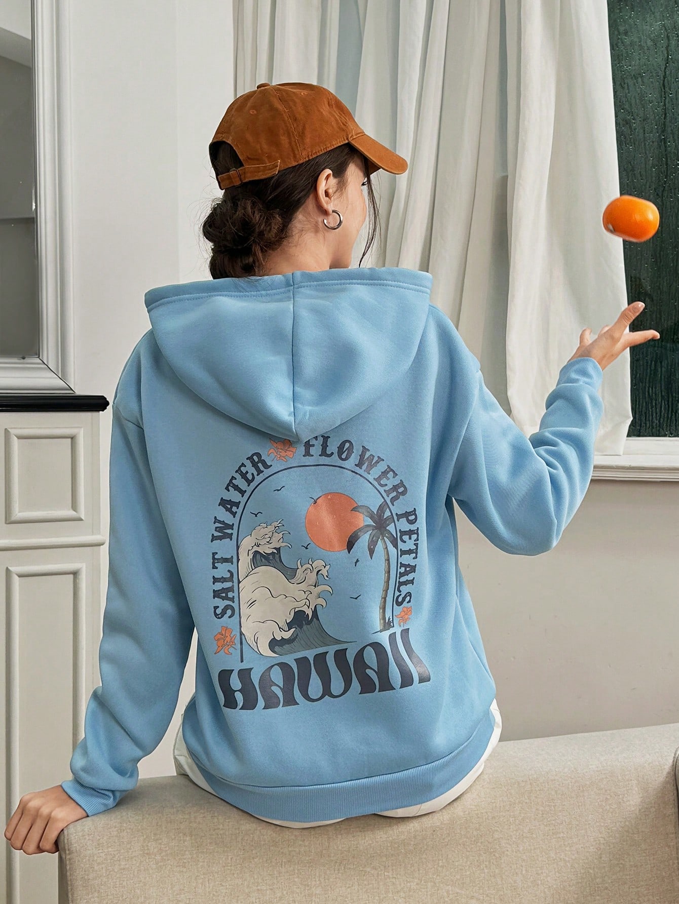 In Blue Women Sweatshirts