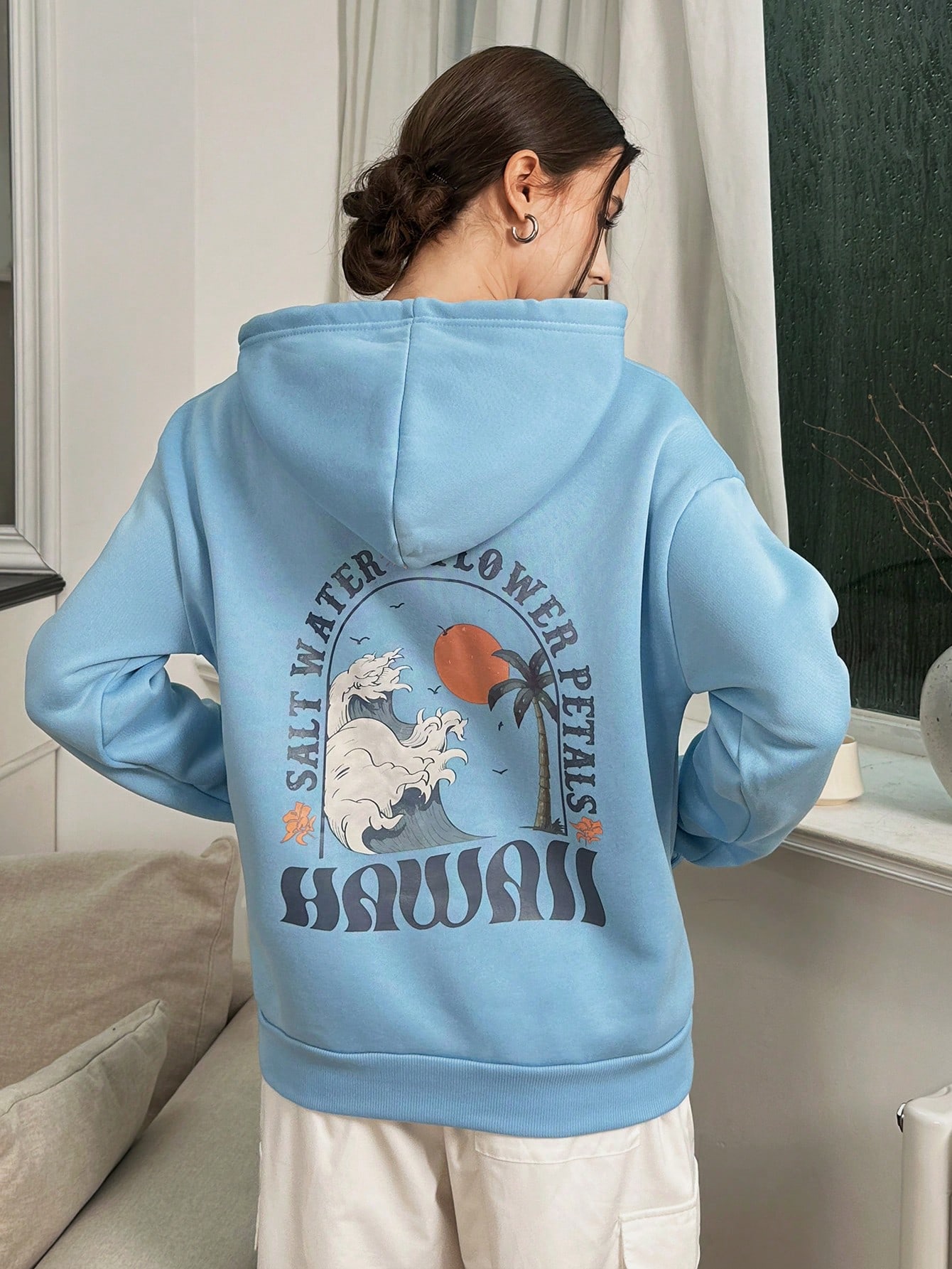 In Blue Women Sweatshirts