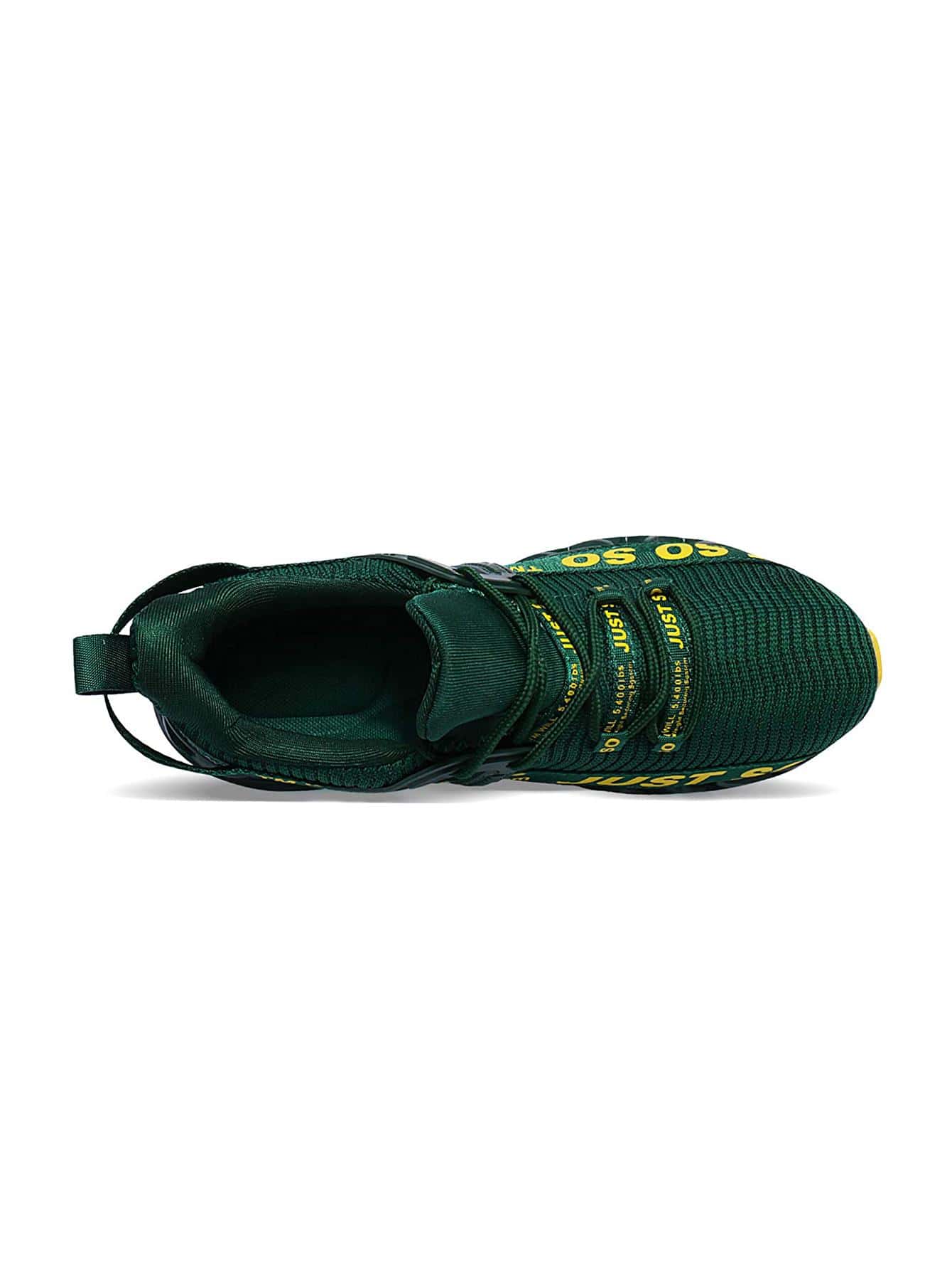 In Dark Green Women Shoes