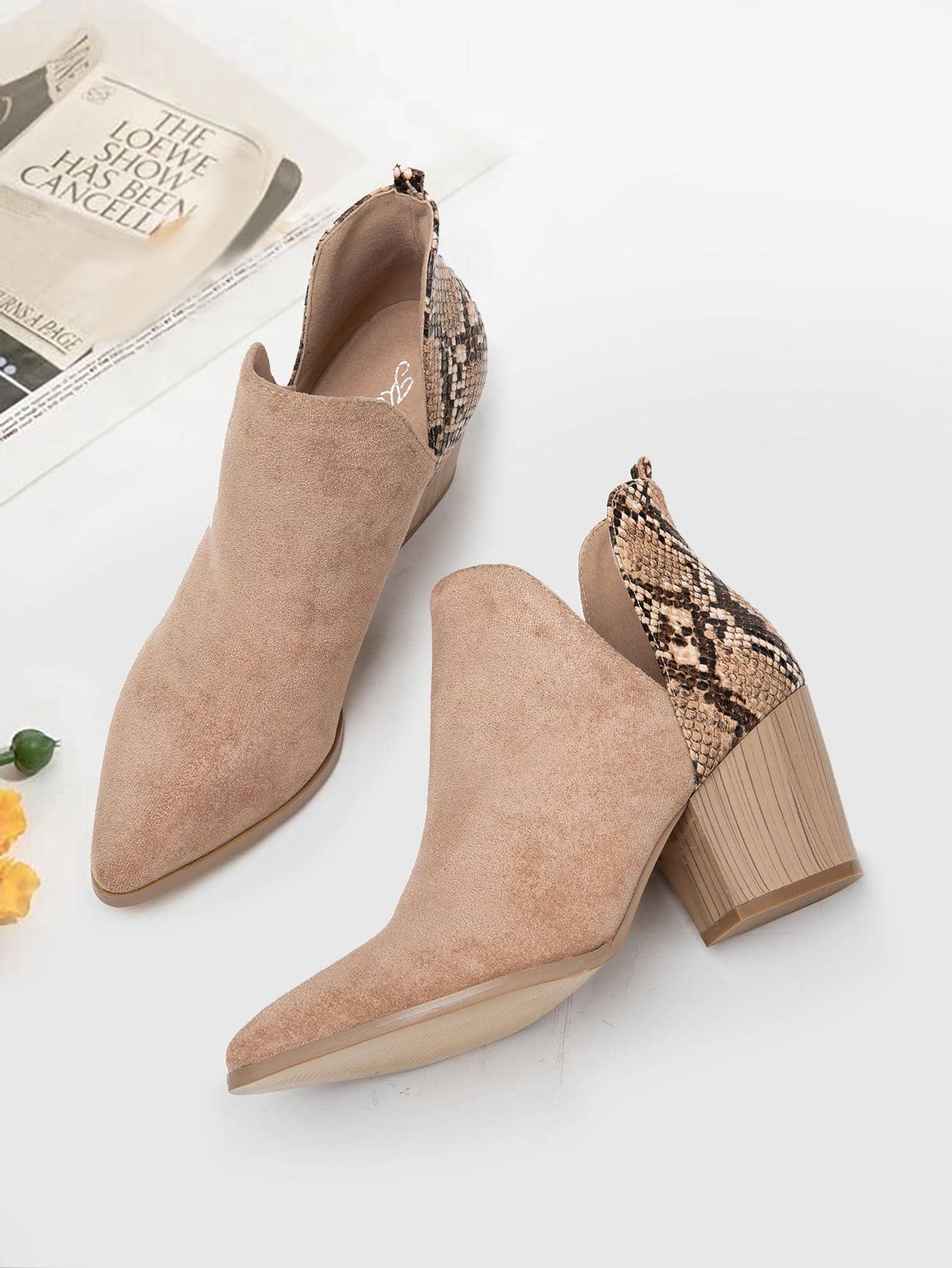 In Camel Women Fashion Boots