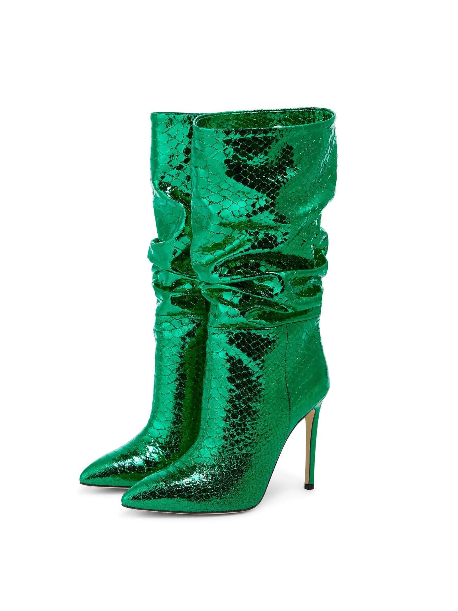 In Green Women Ankle Boots & Booties