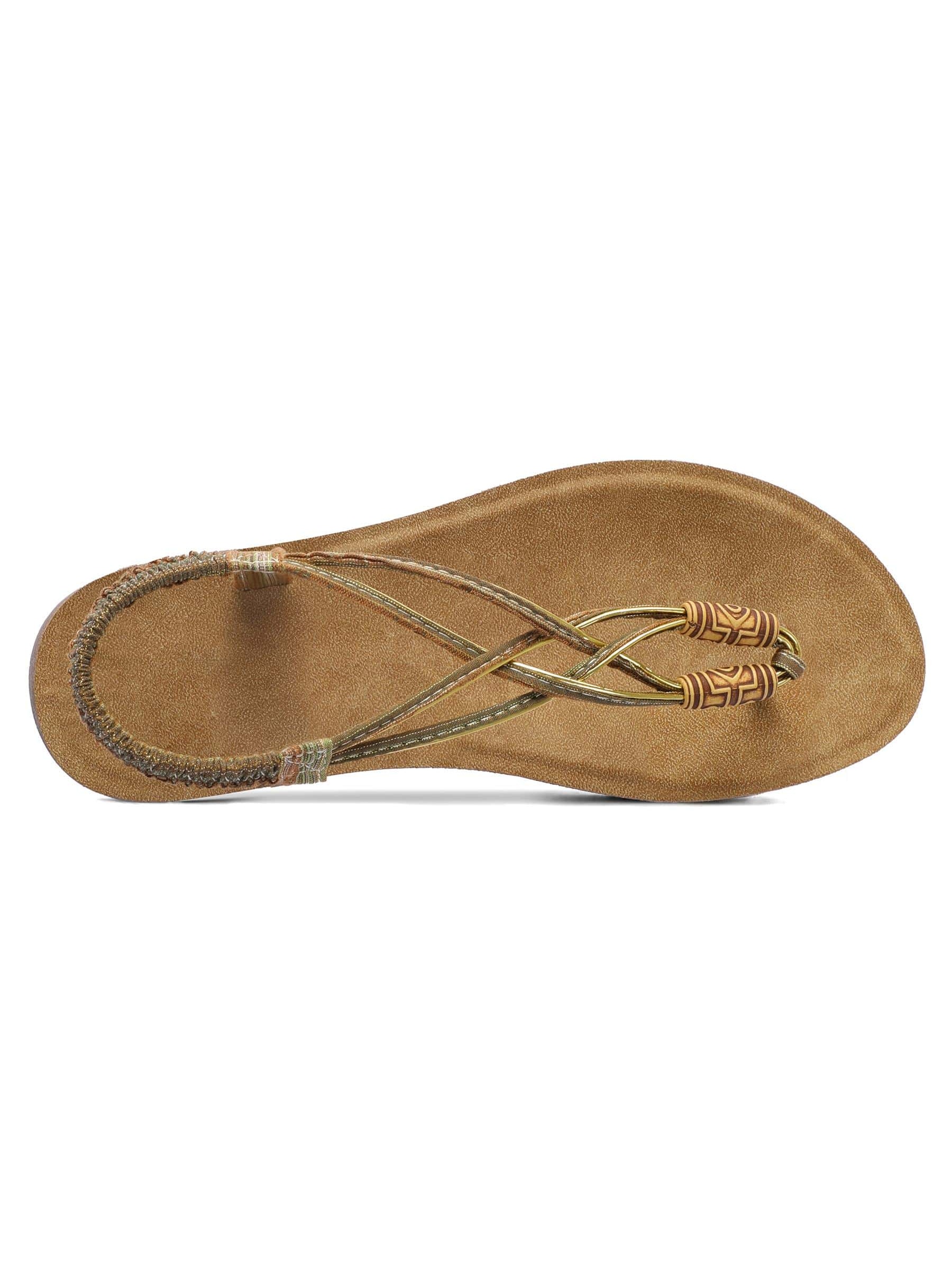 In Brown Women Flip-Flops