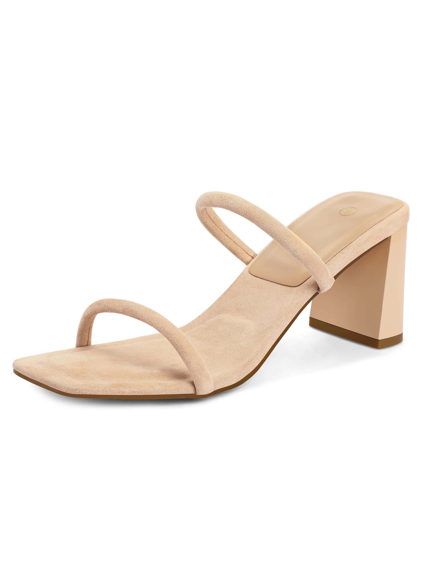 In Khaki Women Heeled Sandals