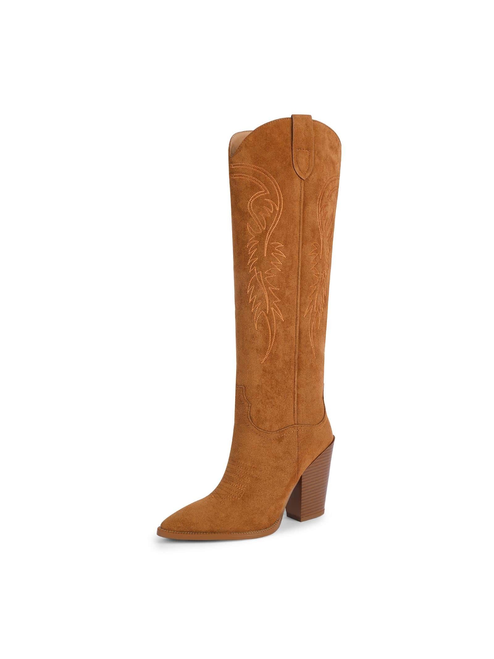 In Brown Women Mid-Calf Boots