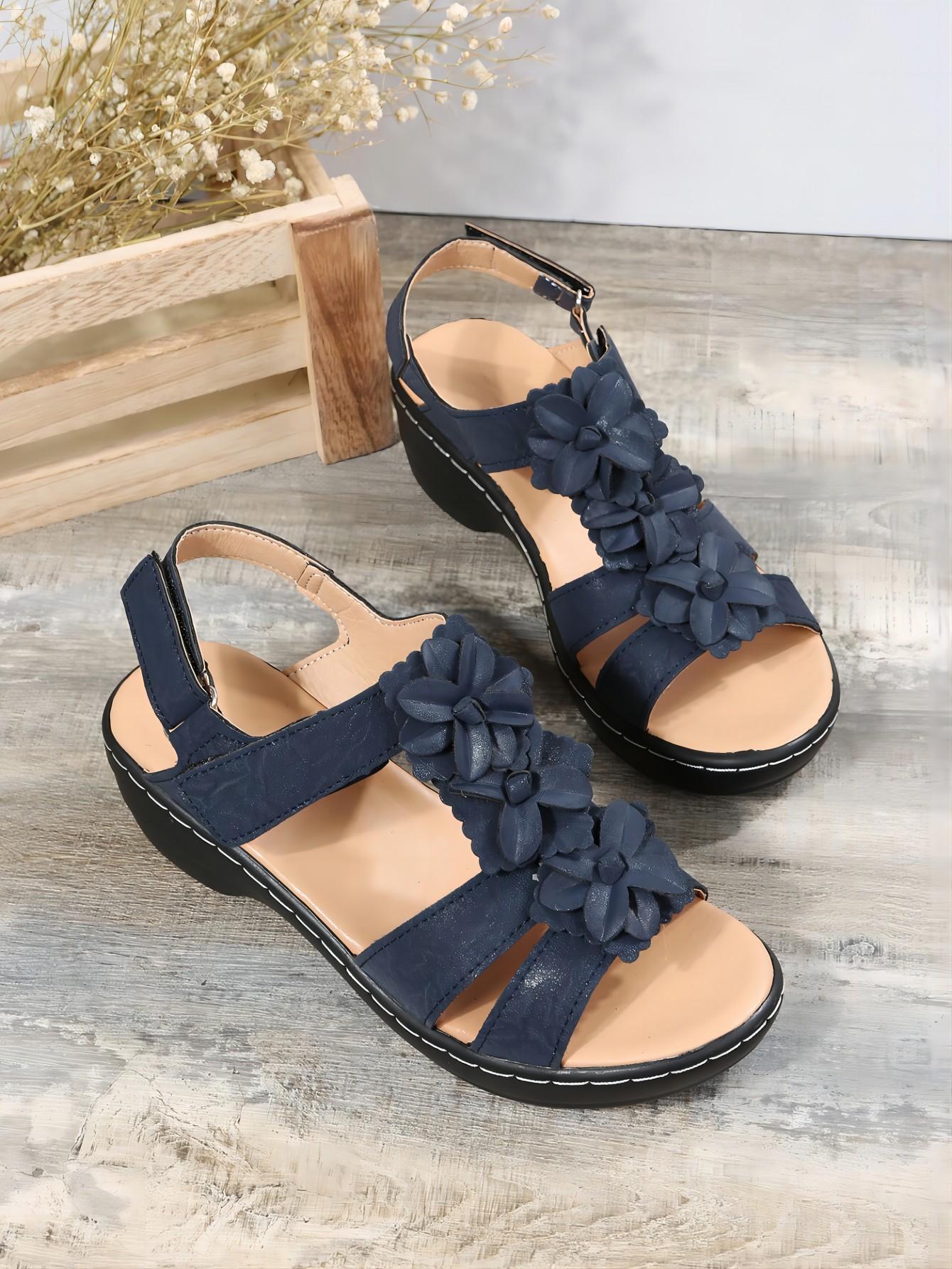 In Blue Women Platforms & Wedge Sandals