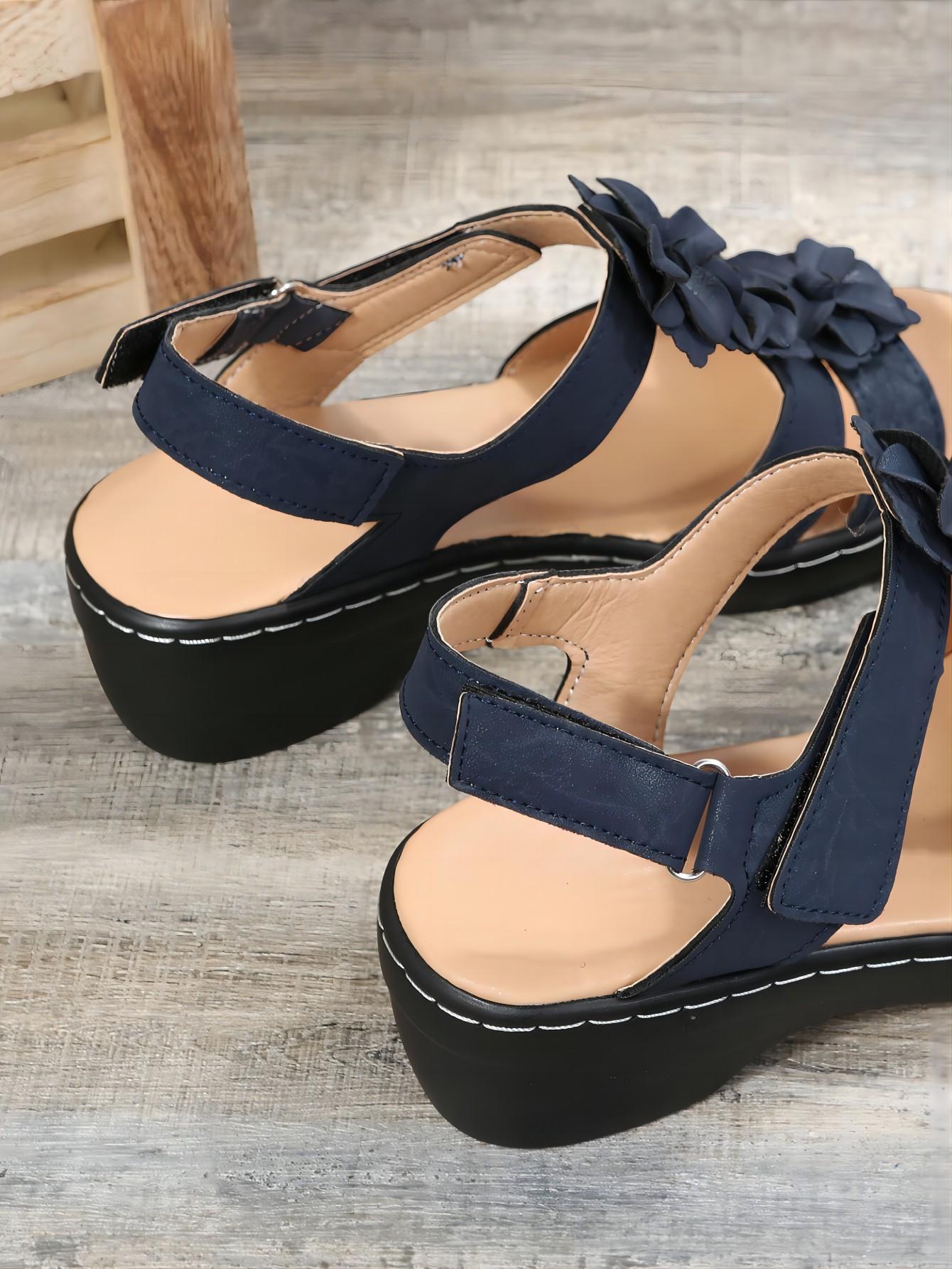 In Blue Women Platforms & Wedge Sandals