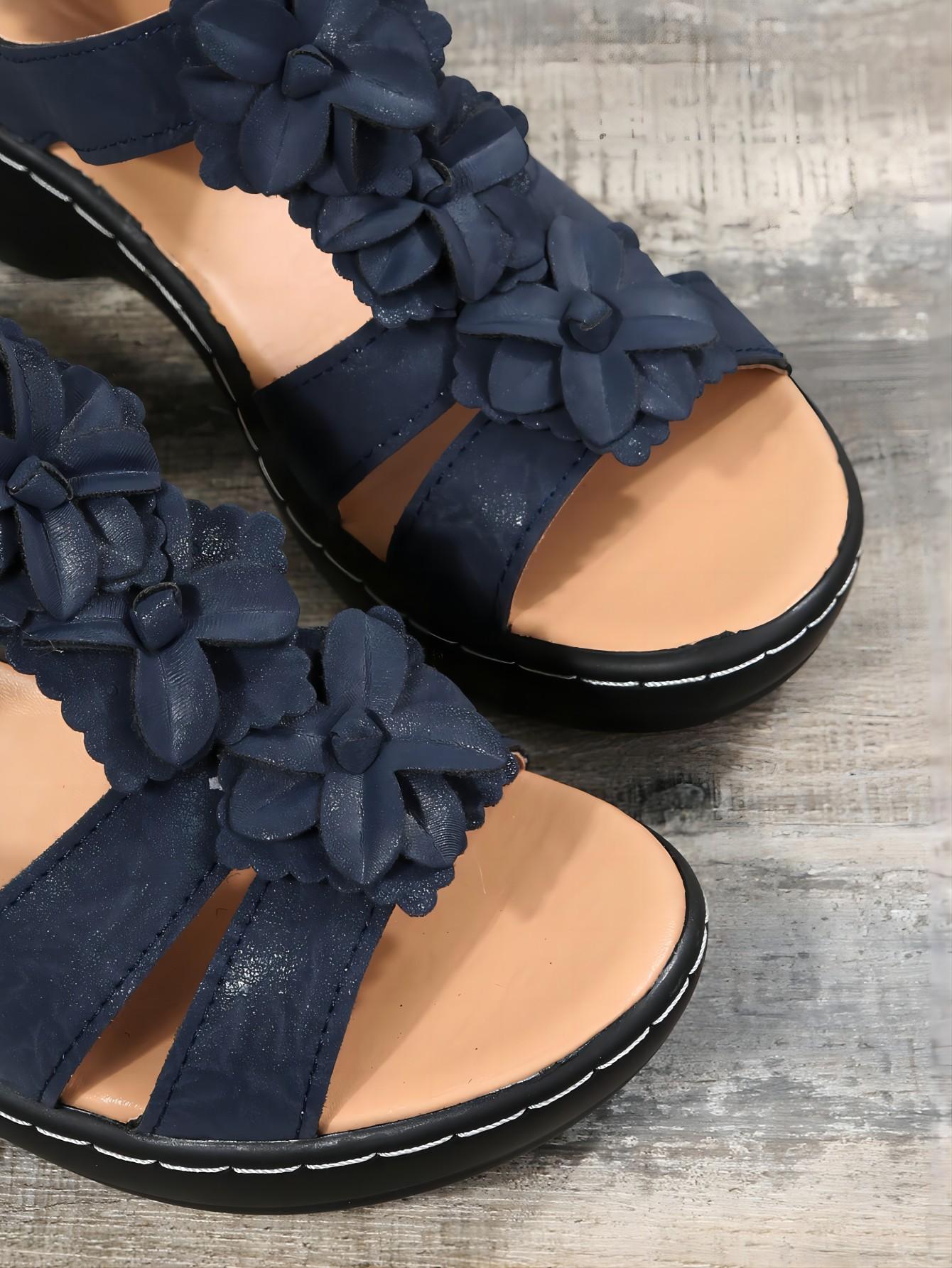 In Blue Women Platforms & Wedge Sandals