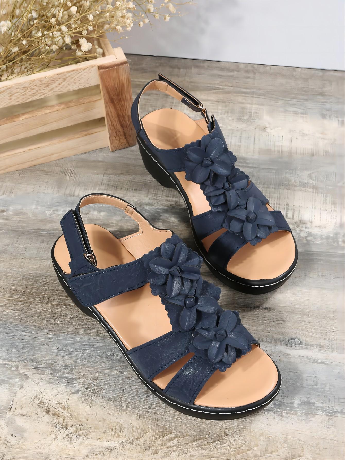 In Blue Women Platforms & Wedge Sandals