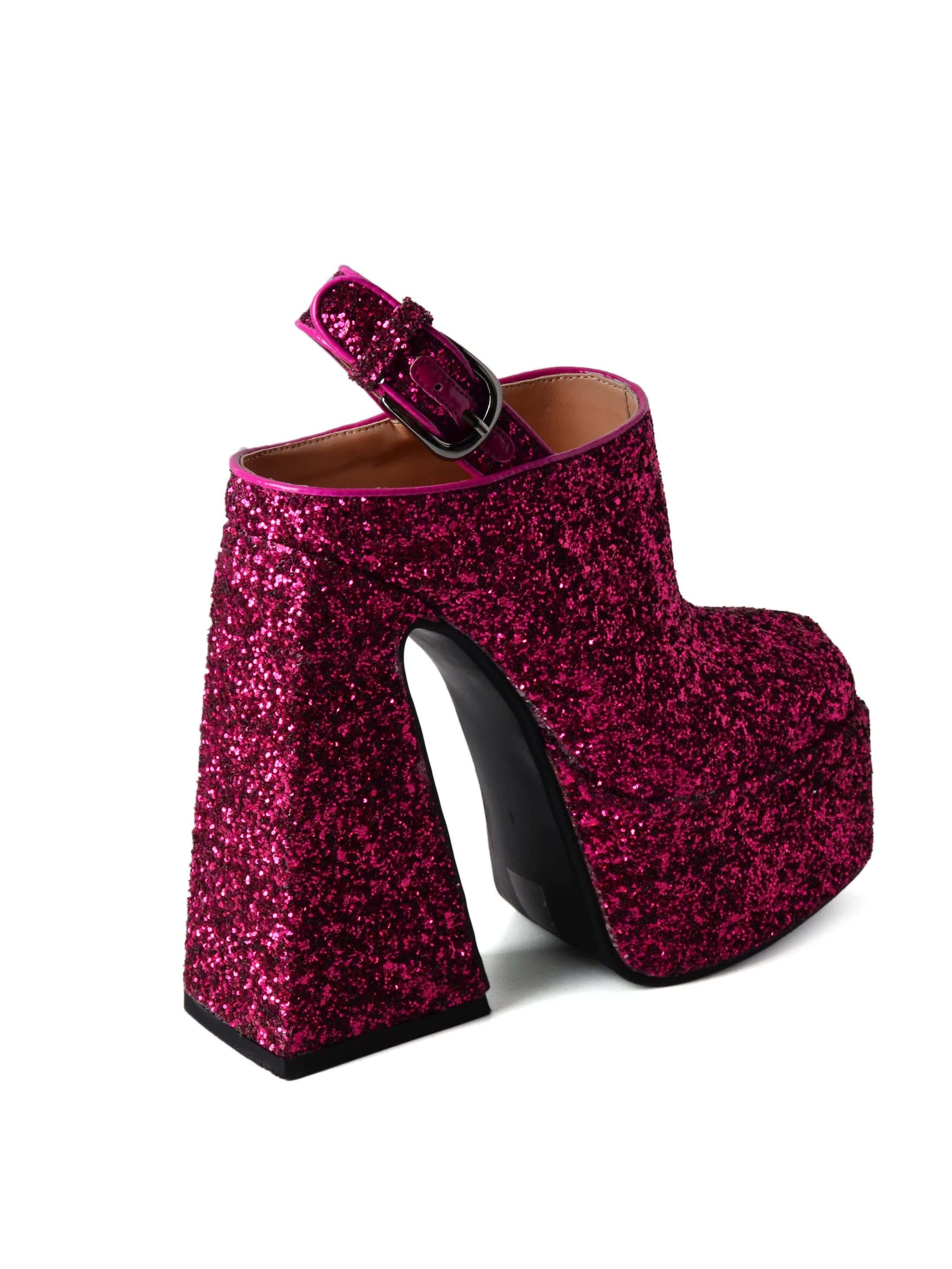 In Hot Pink Women Platforms & Wedge Sandals