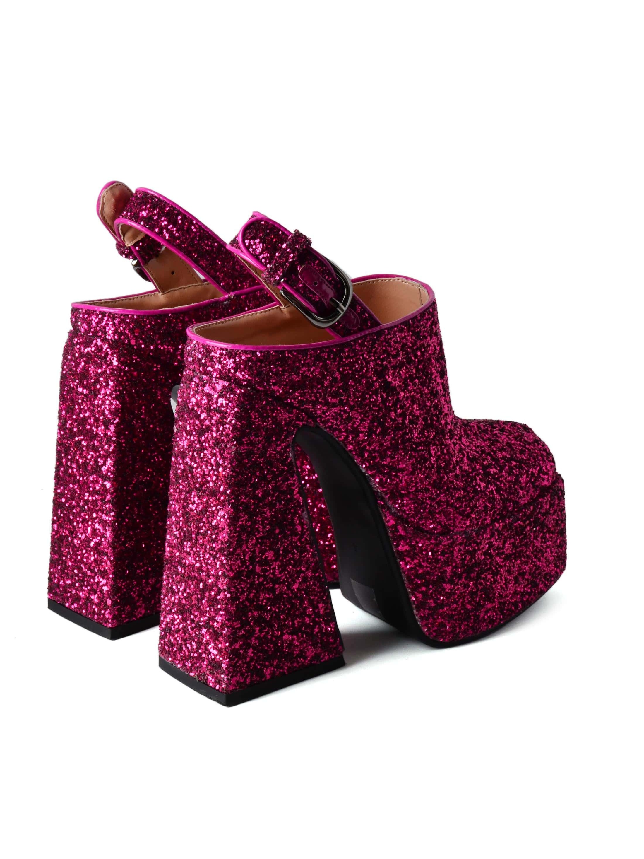 In Hot Pink Women Platforms & Wedge Sandals