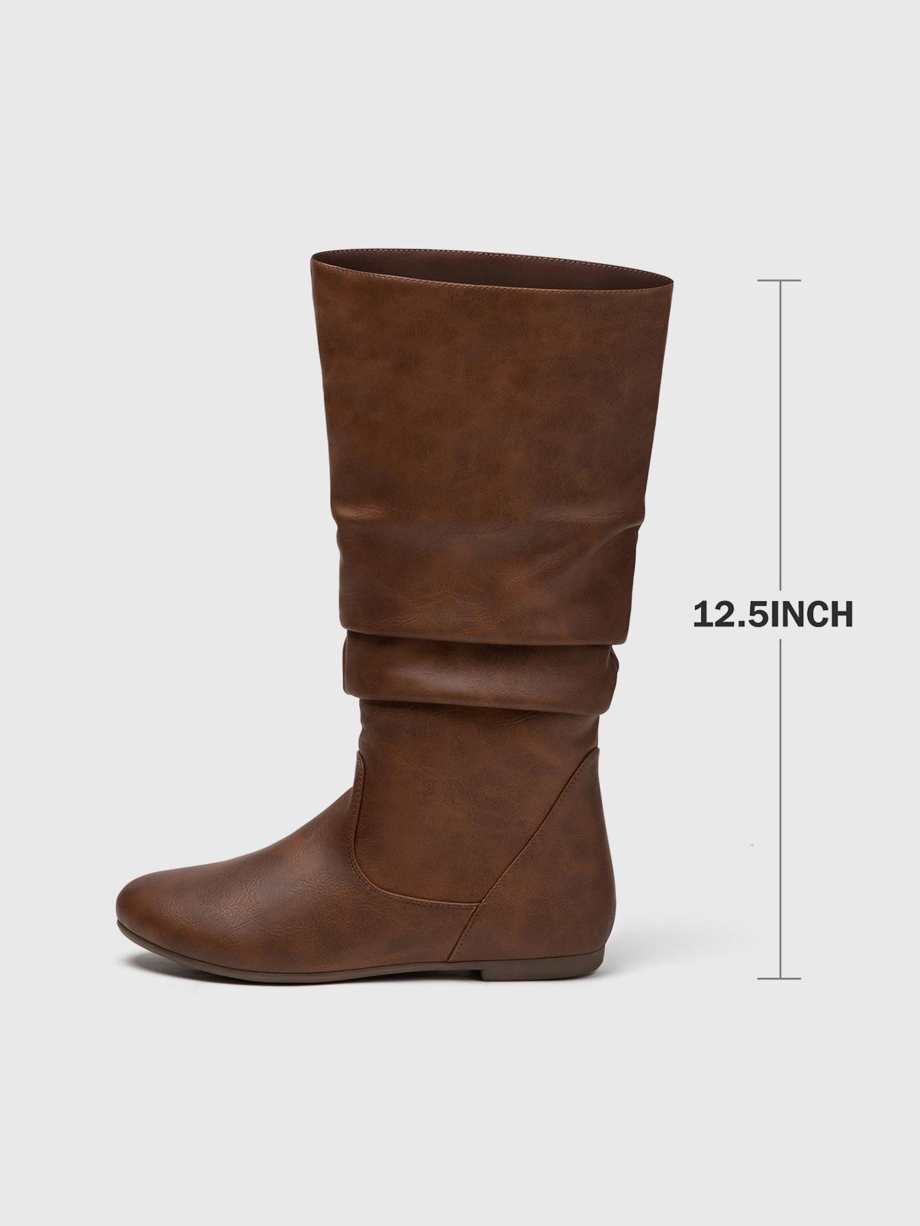 In Brown Women Mid-Calf Boots