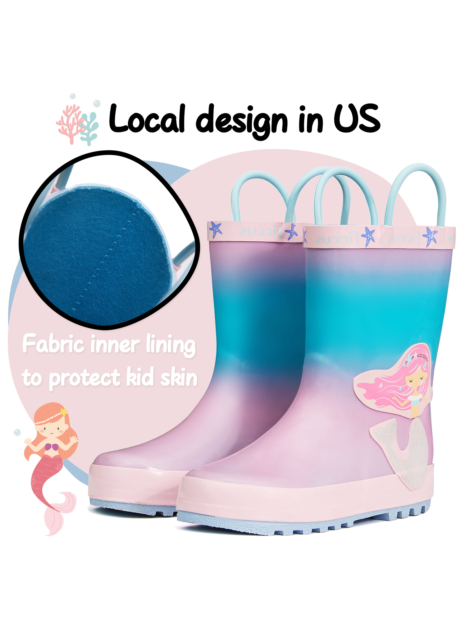 Kid's Rain Boots