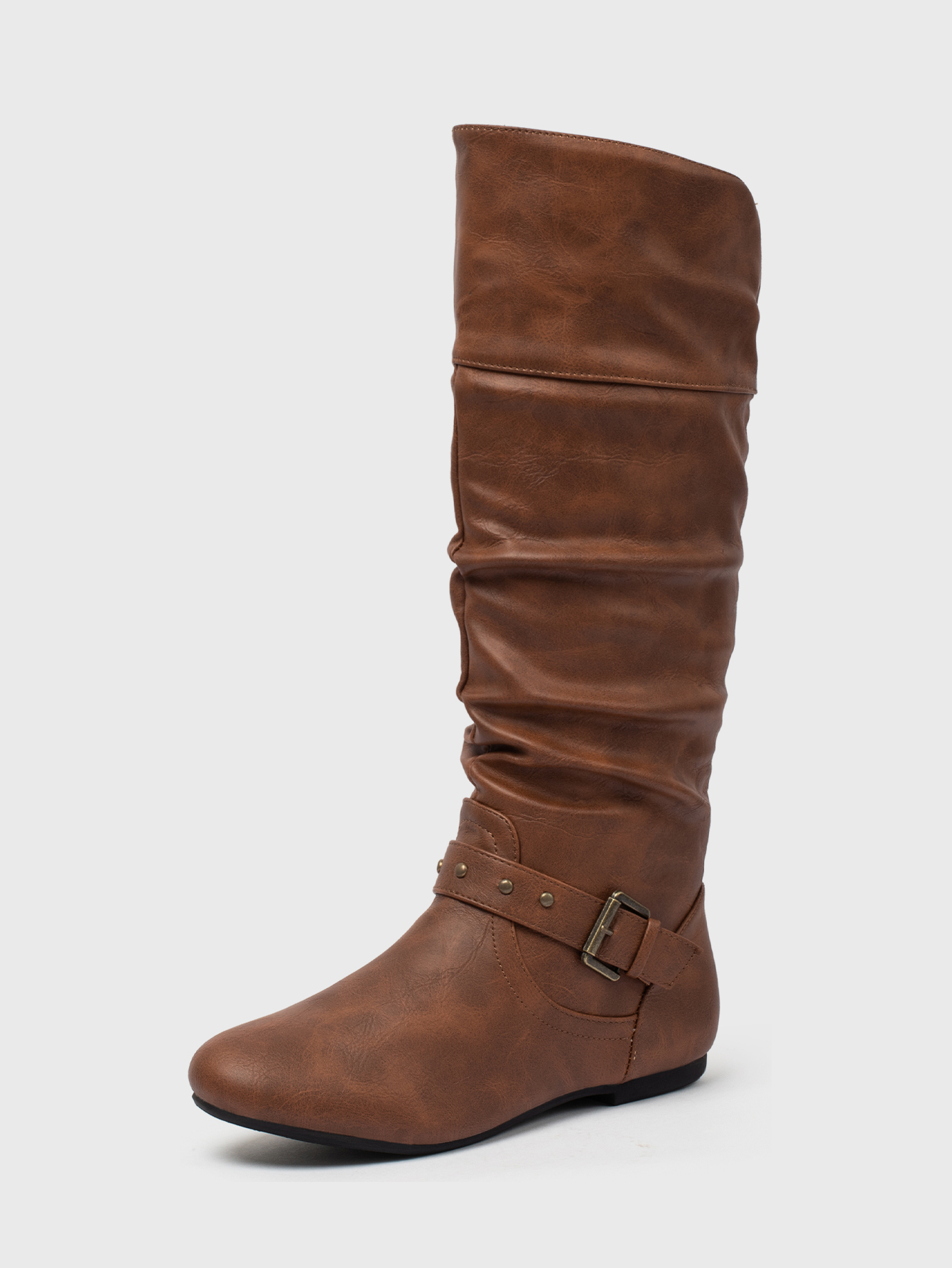 In Brown Women Mid-Calf Boots