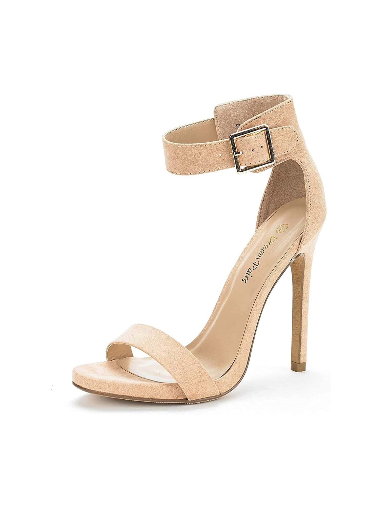 In Khaki Women Heeled Sandals