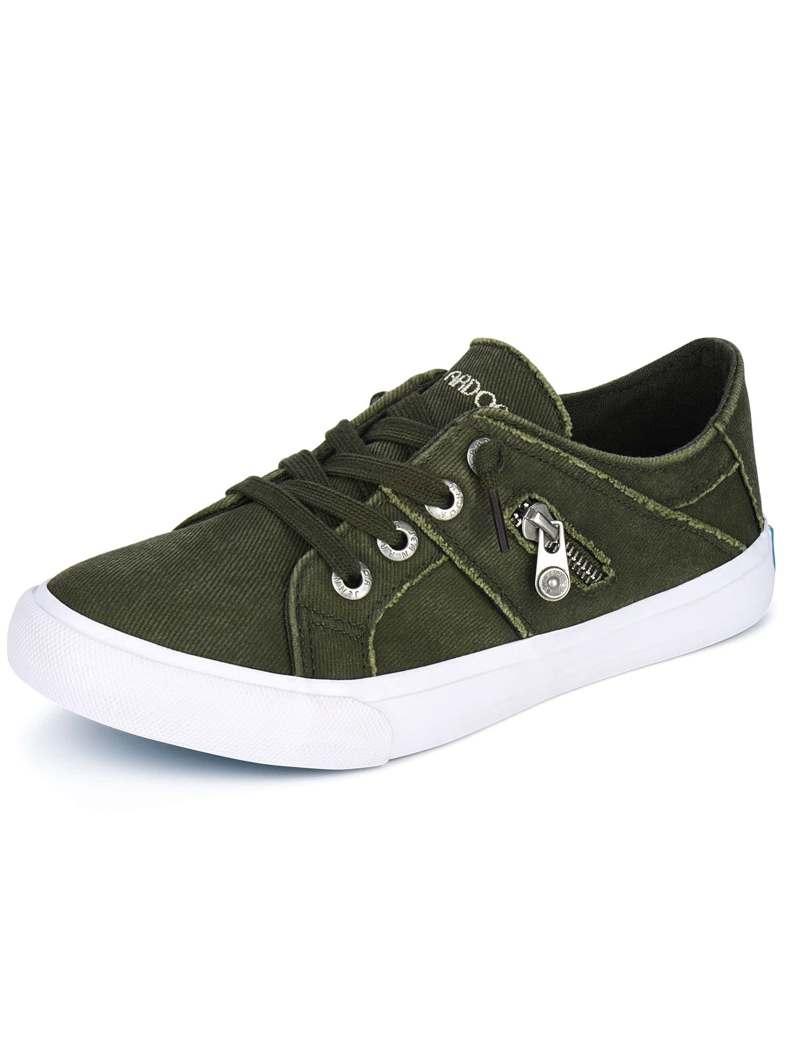 In Olive Green Women Shoes