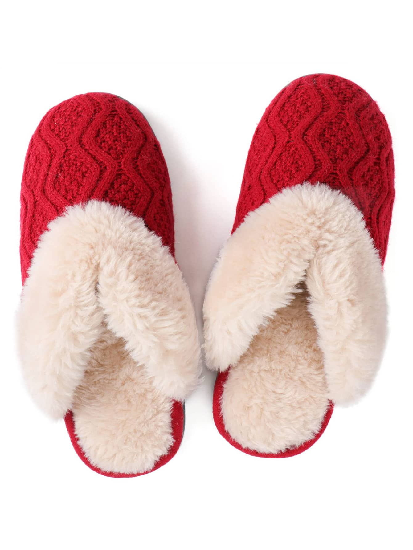 In Red Women Home Slippers