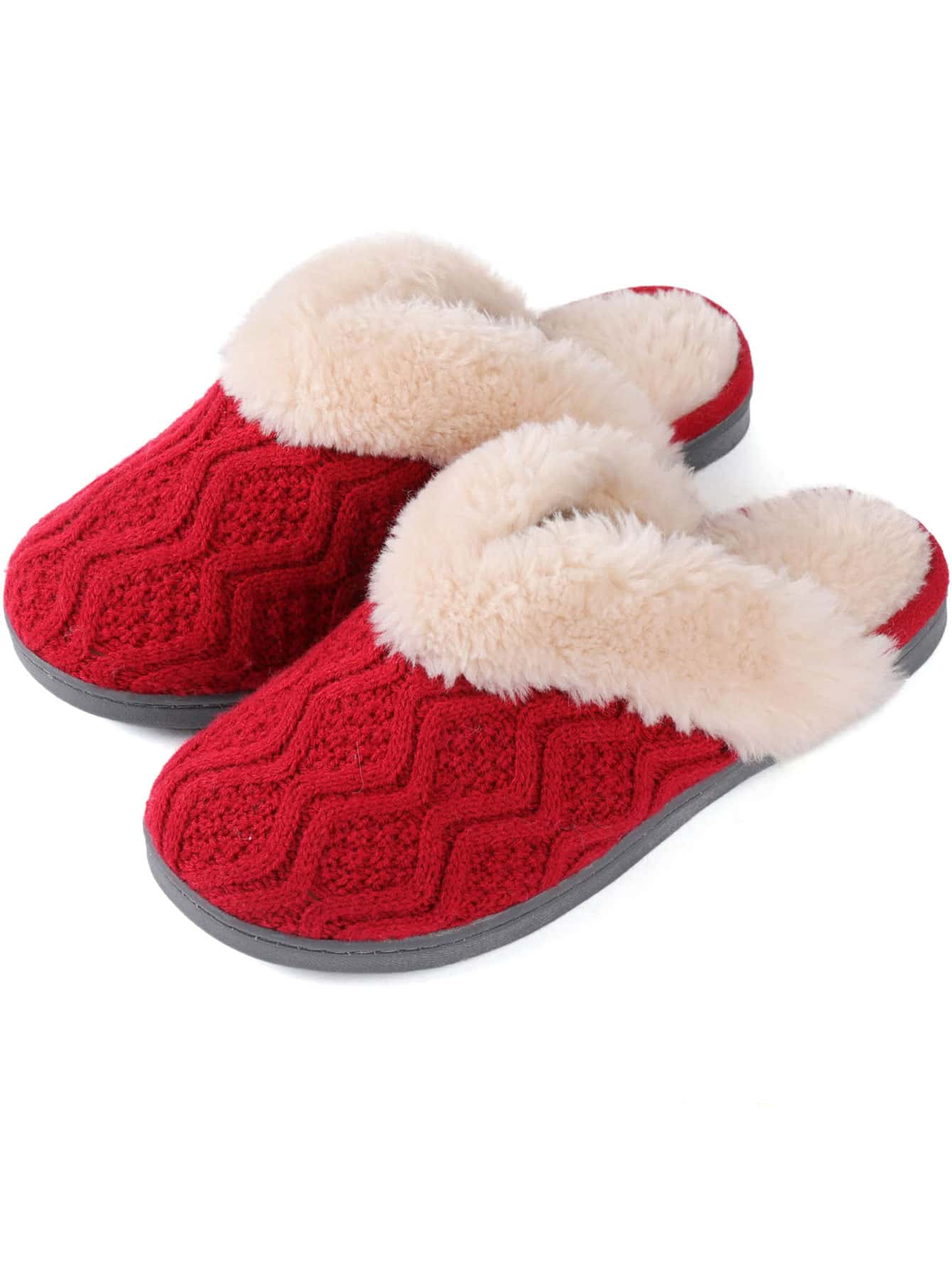 In Red Women Home Slippers