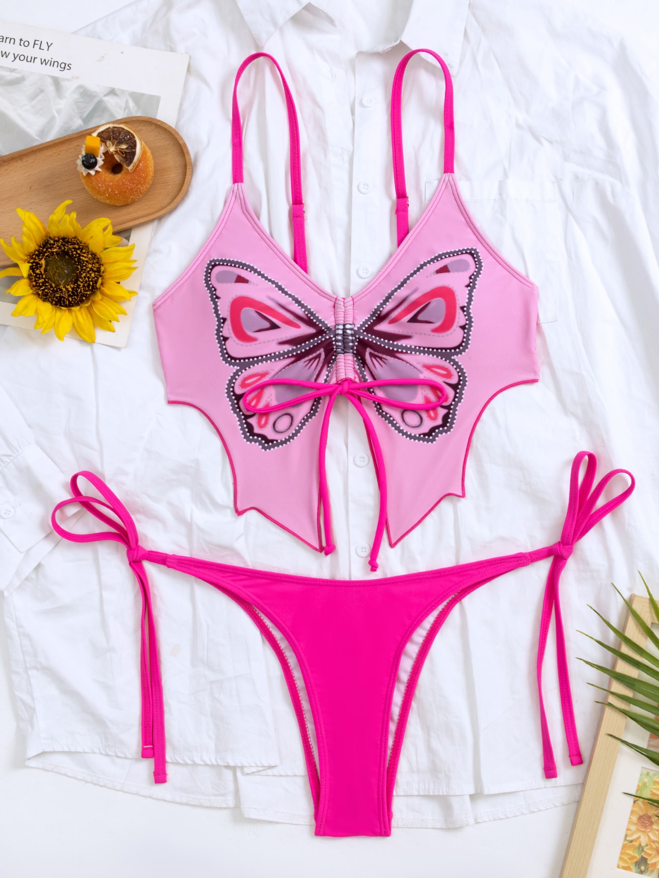 In Pink Women Bikini Sets