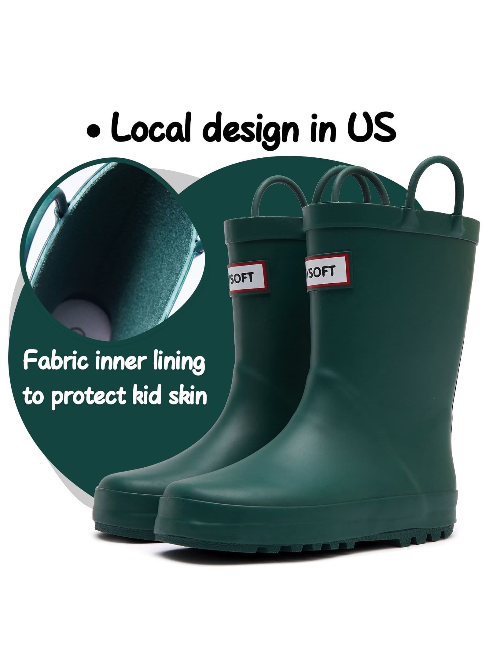 Kid's Rain Boots