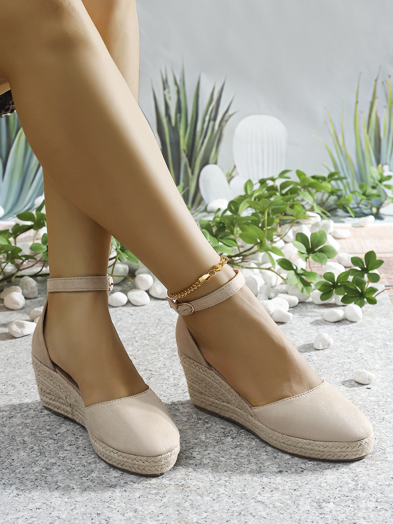 In Apricot Women Wedges & Flatform