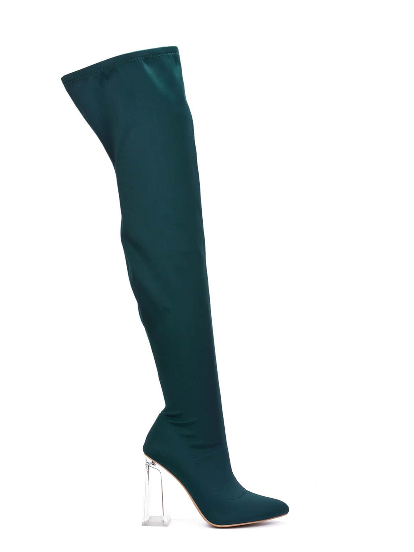 In Green Women Fashion Boots