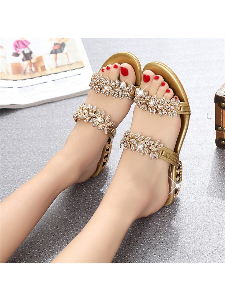 Low Heel Women Heeled Sandals