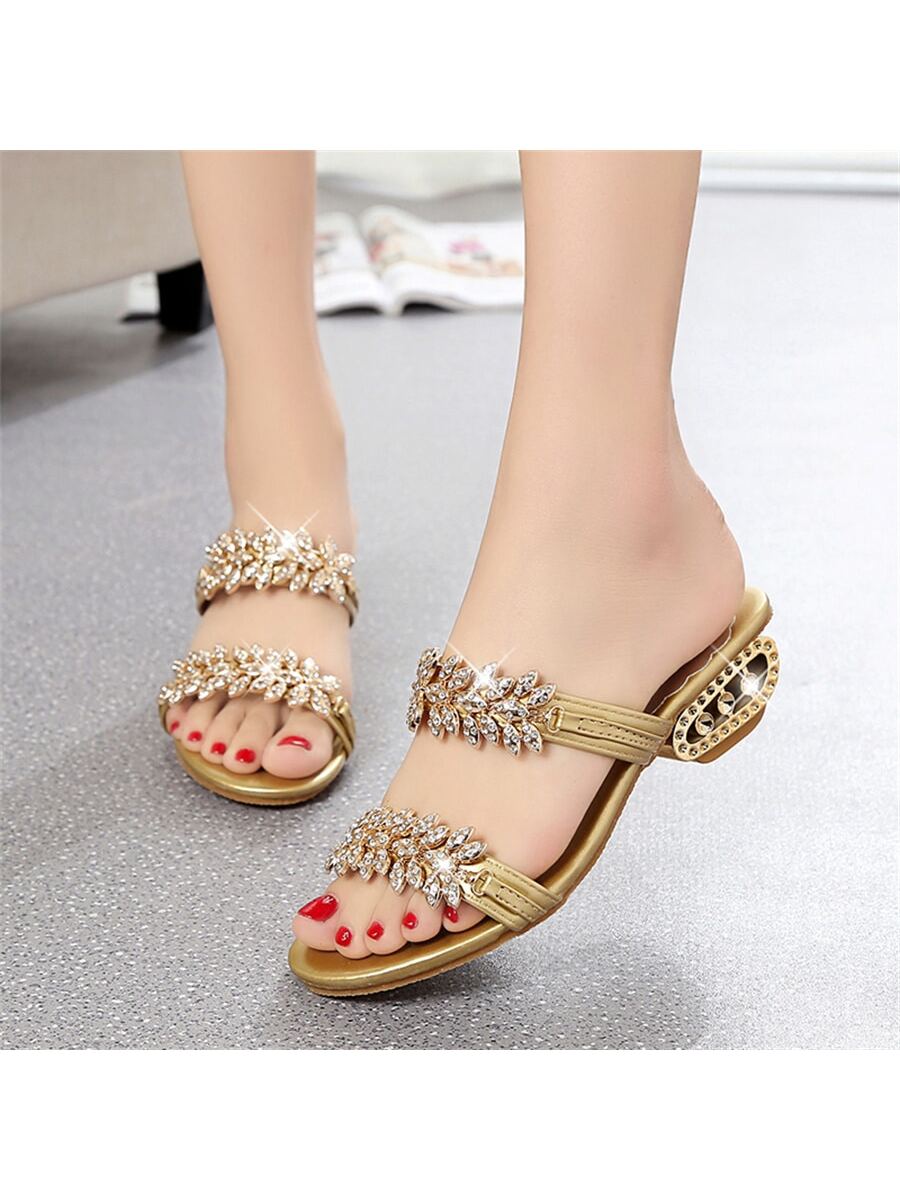 Low Heel Women Heeled Sandals