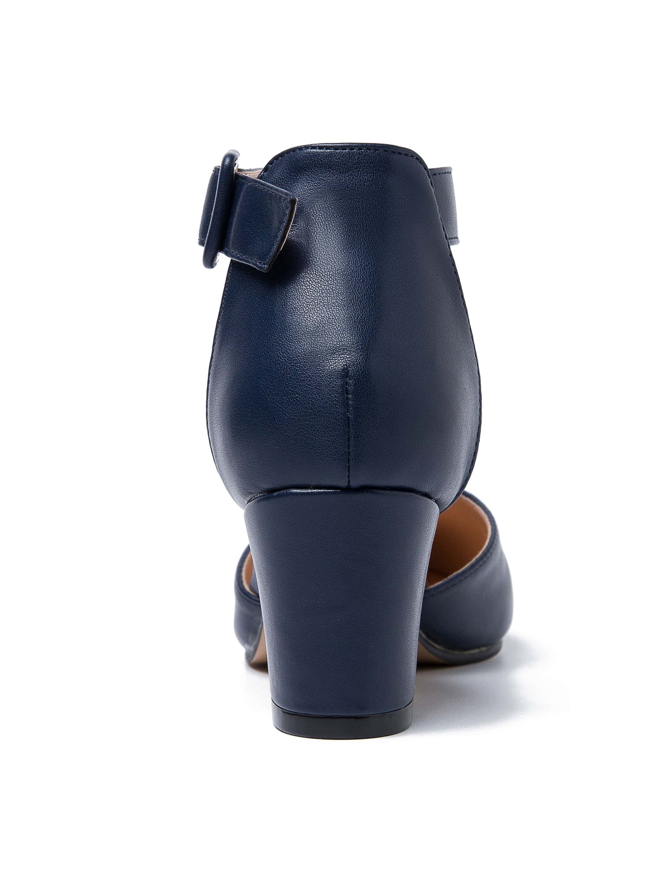 In Navy Blue Women Pumps