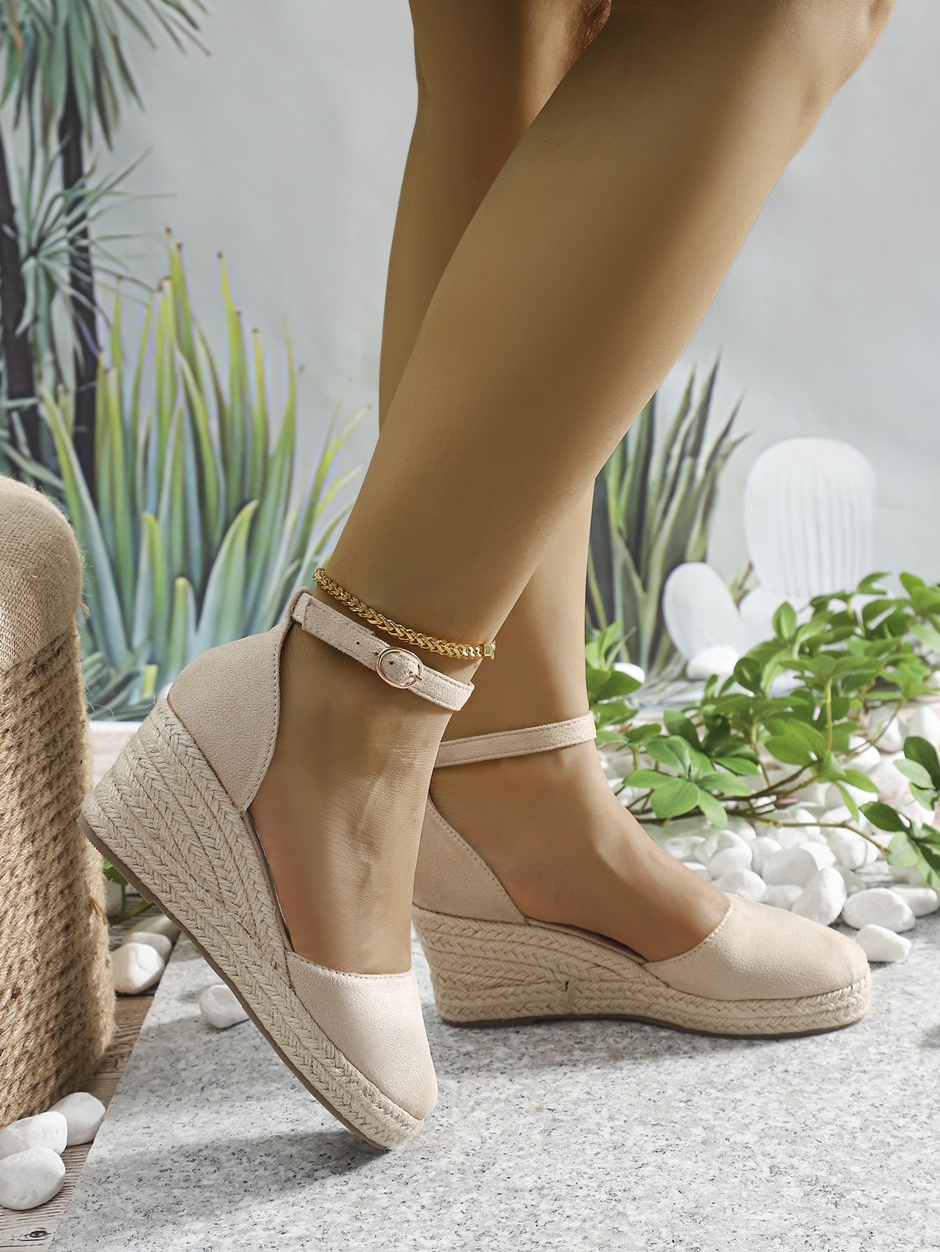 In Apricot Women Wedges & Flatform