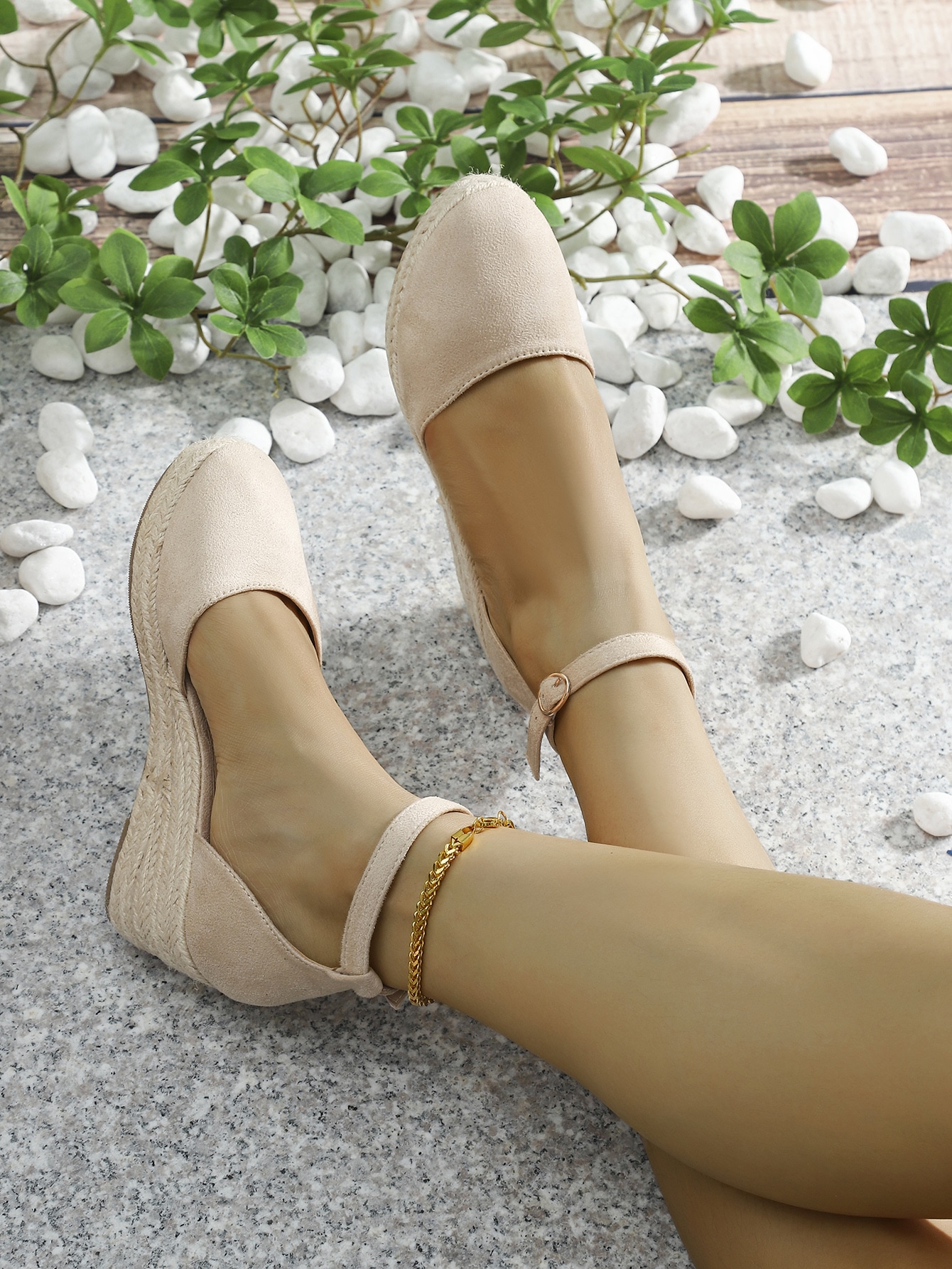 In Apricot Women Wedges & Flatform