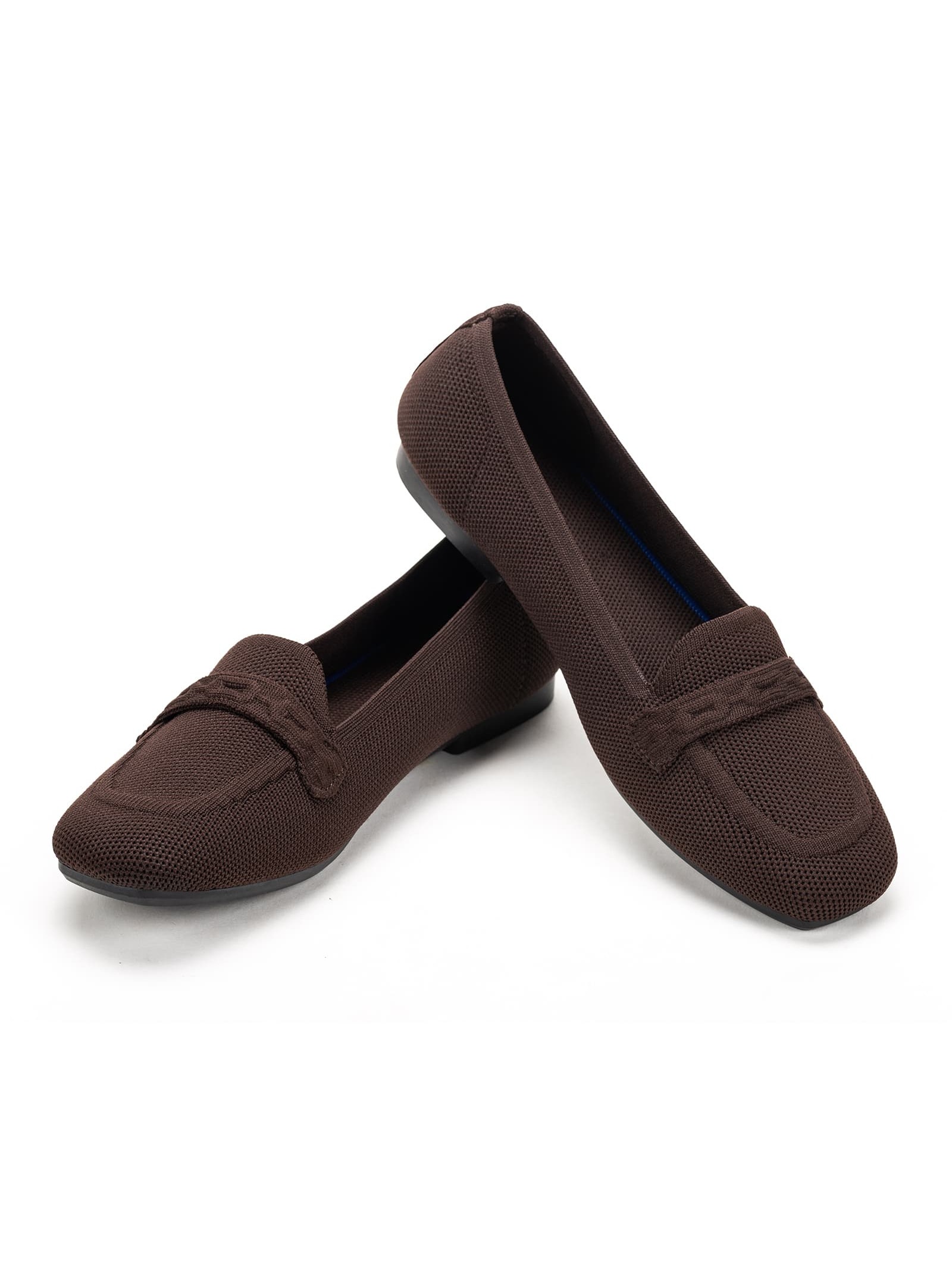 In Coffee Brown Women Flats