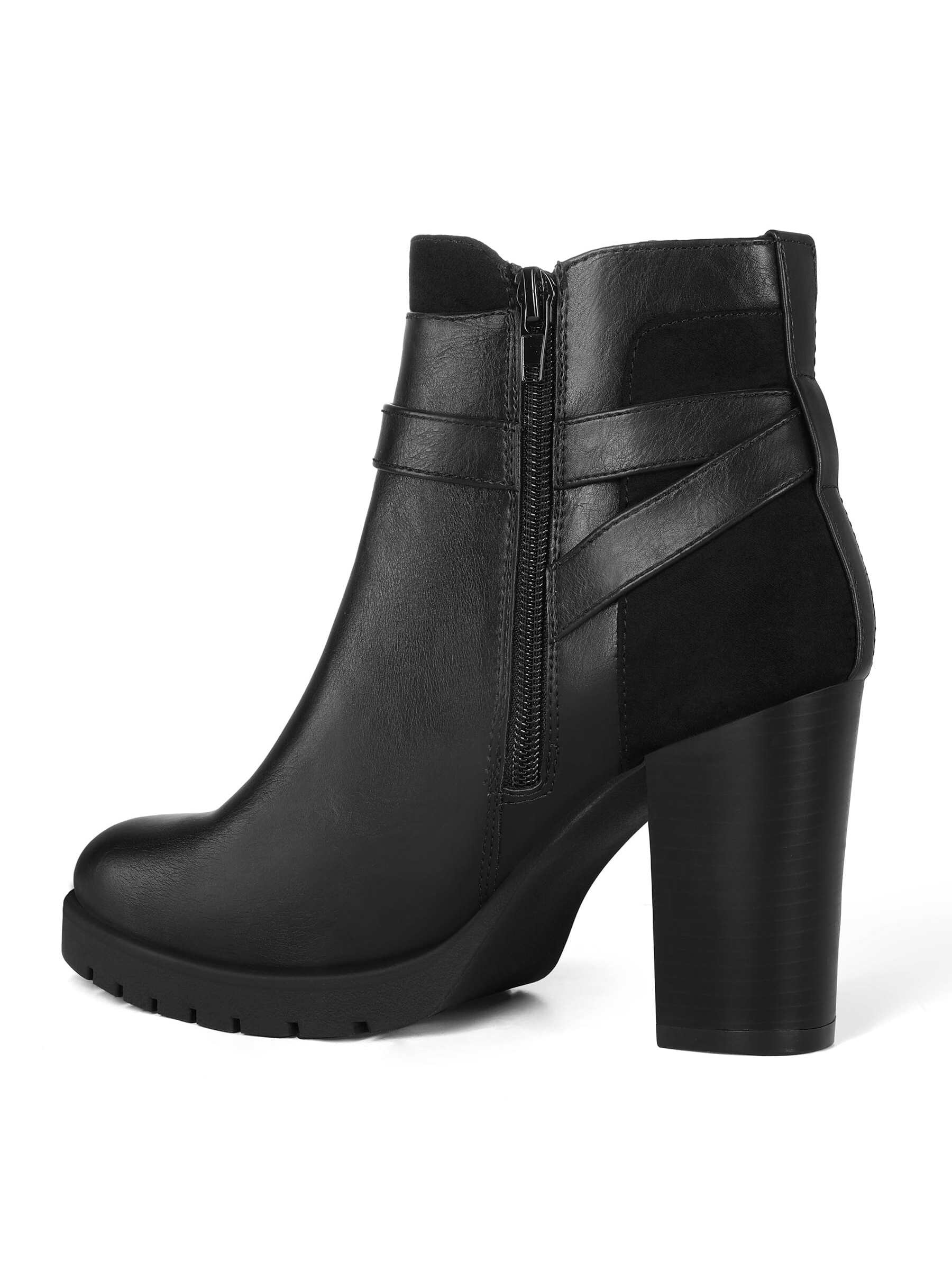 In Black and White Women Ankle Boots & Booties