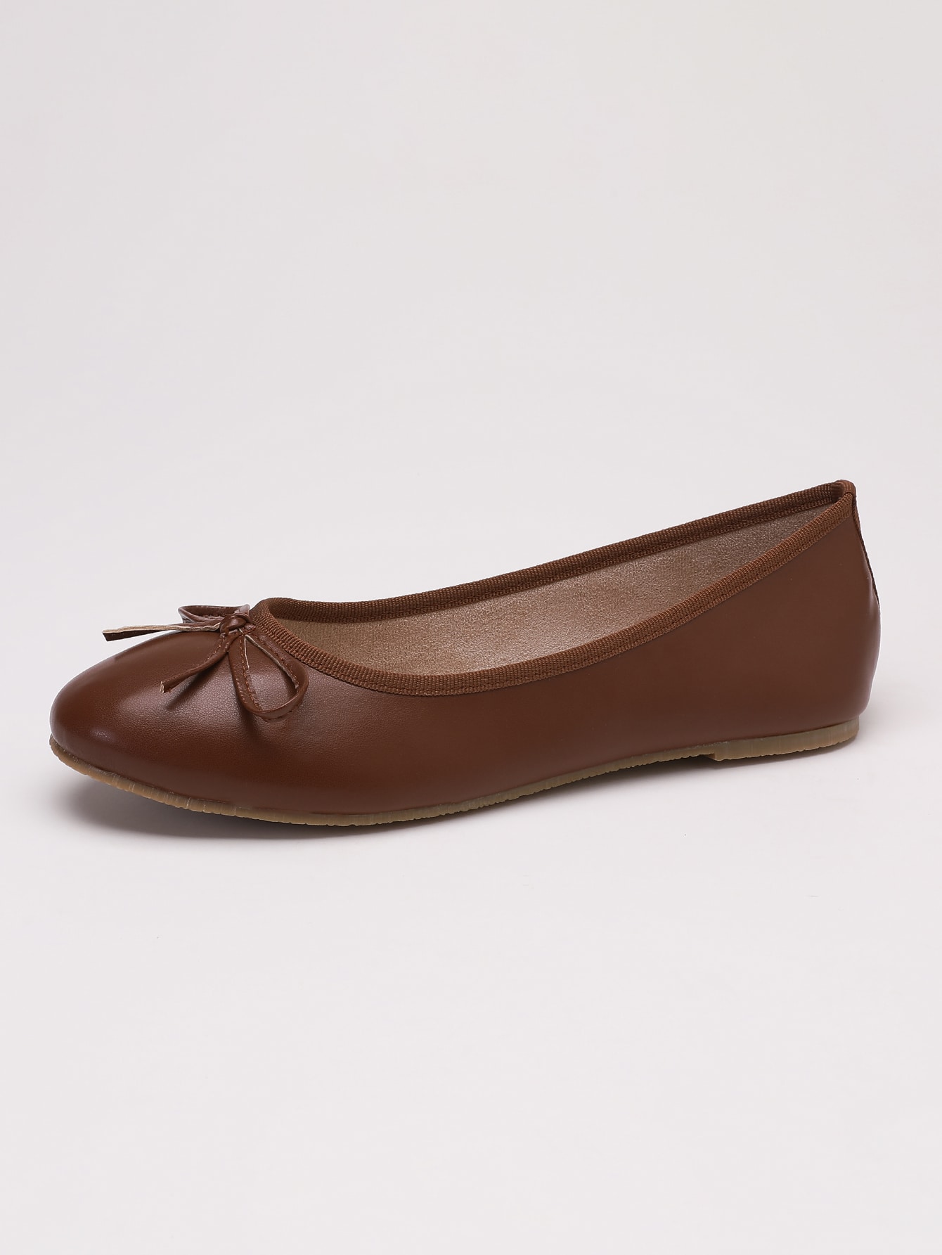 In Brown Women Flats