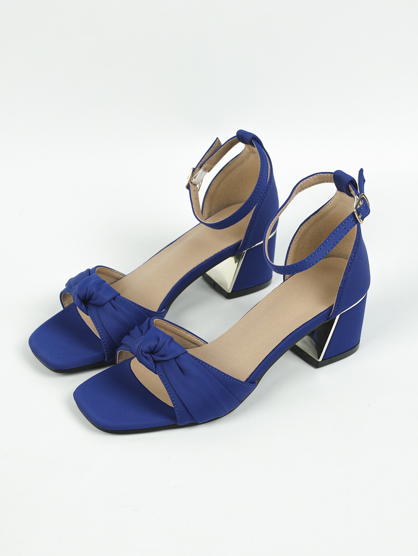 In Blue Women Heeled Sandals