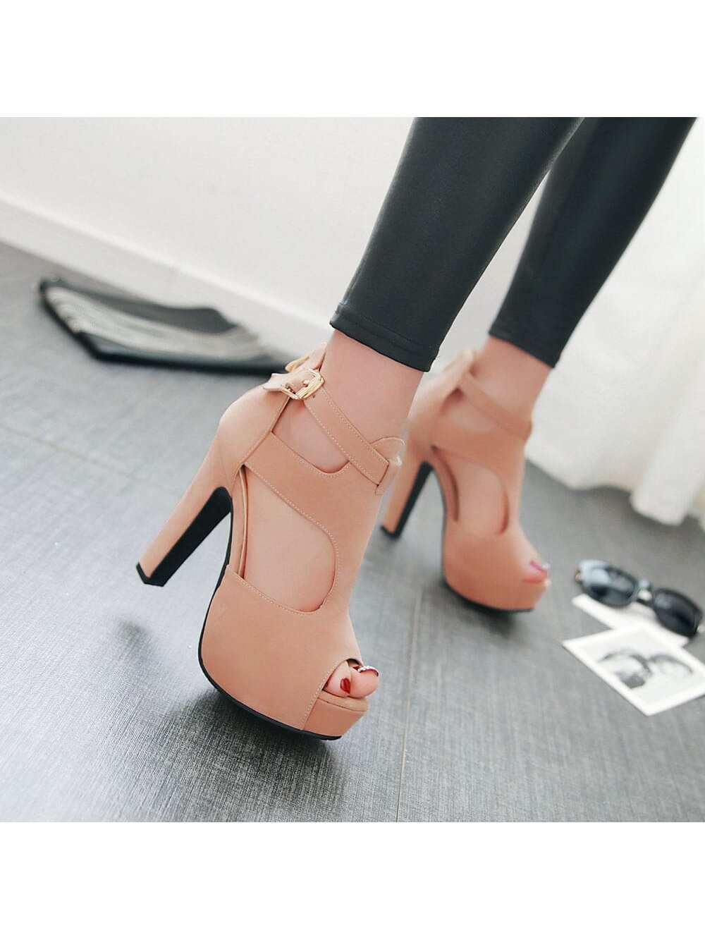 In Apricot Women Pumps