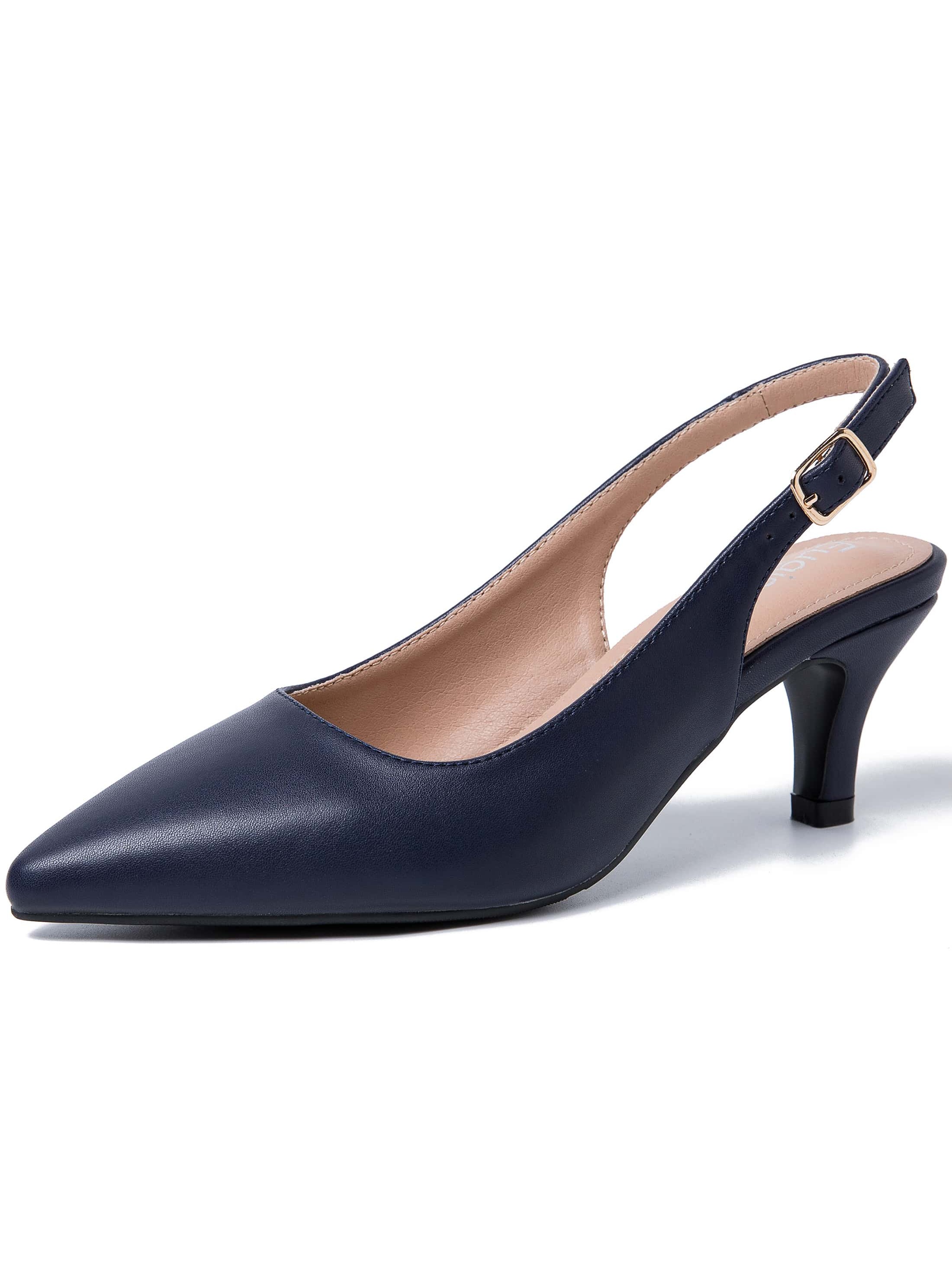 In Navy Blue Women Pumps